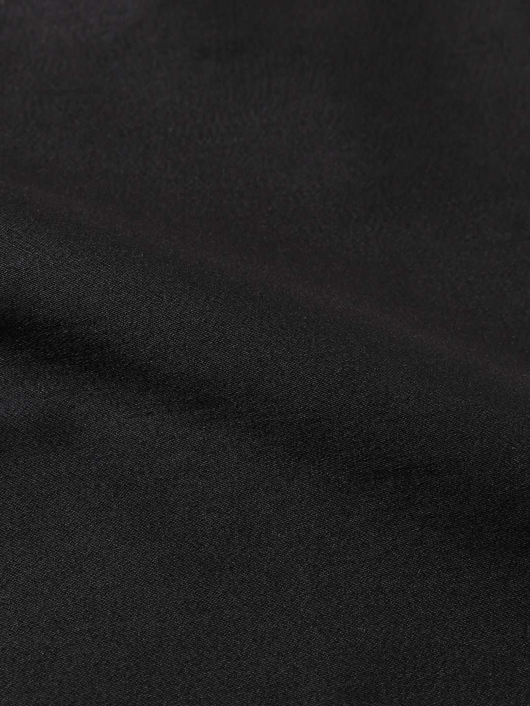 Men's Black Slim Fit Solid Party Wear Shirt - Image 6