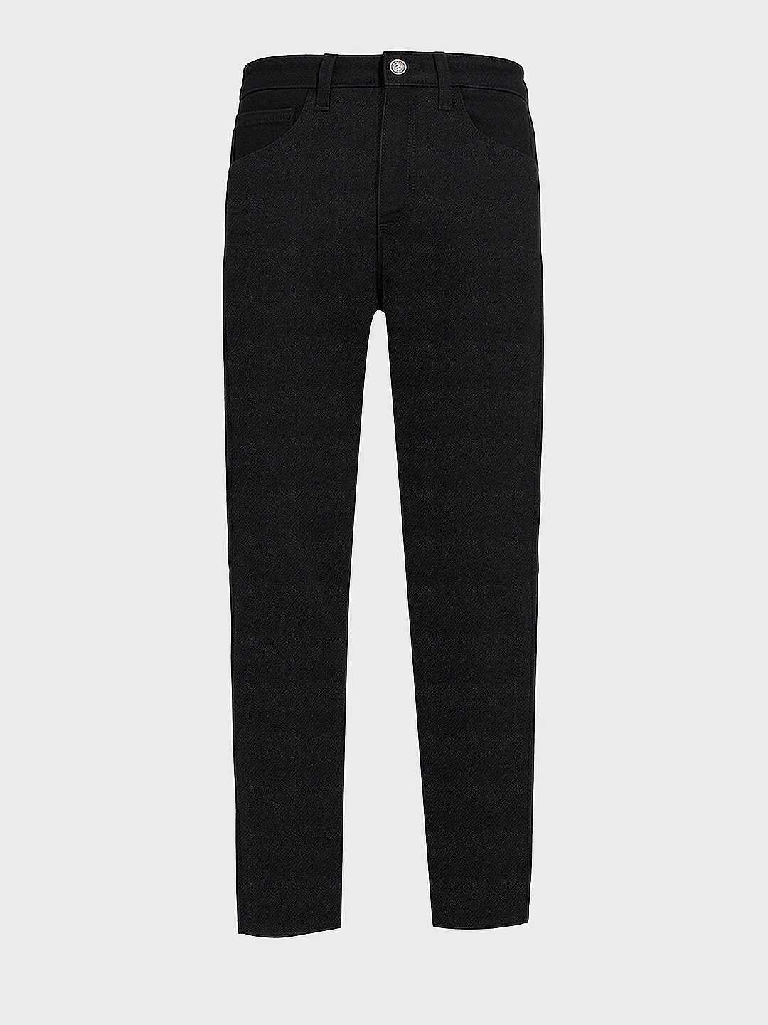 Men's Black Slim Fit Solid The Eternity Series Jeans - Image 3