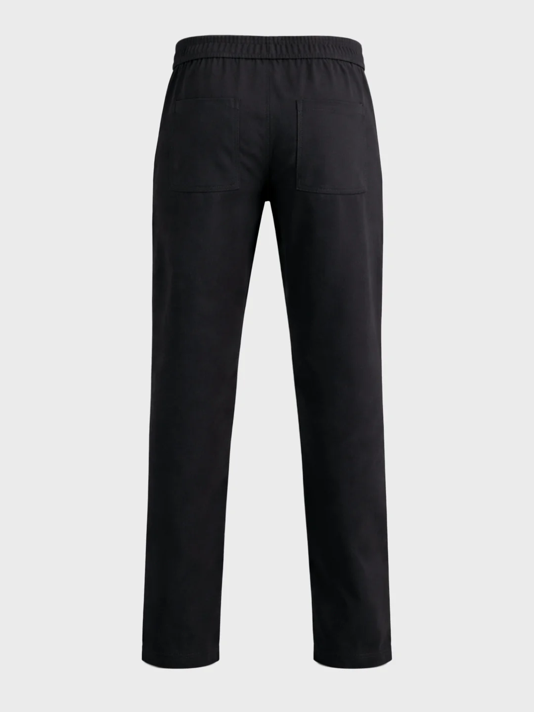 Men's Black Slim Fit Solid Utility Cargo - Image 7