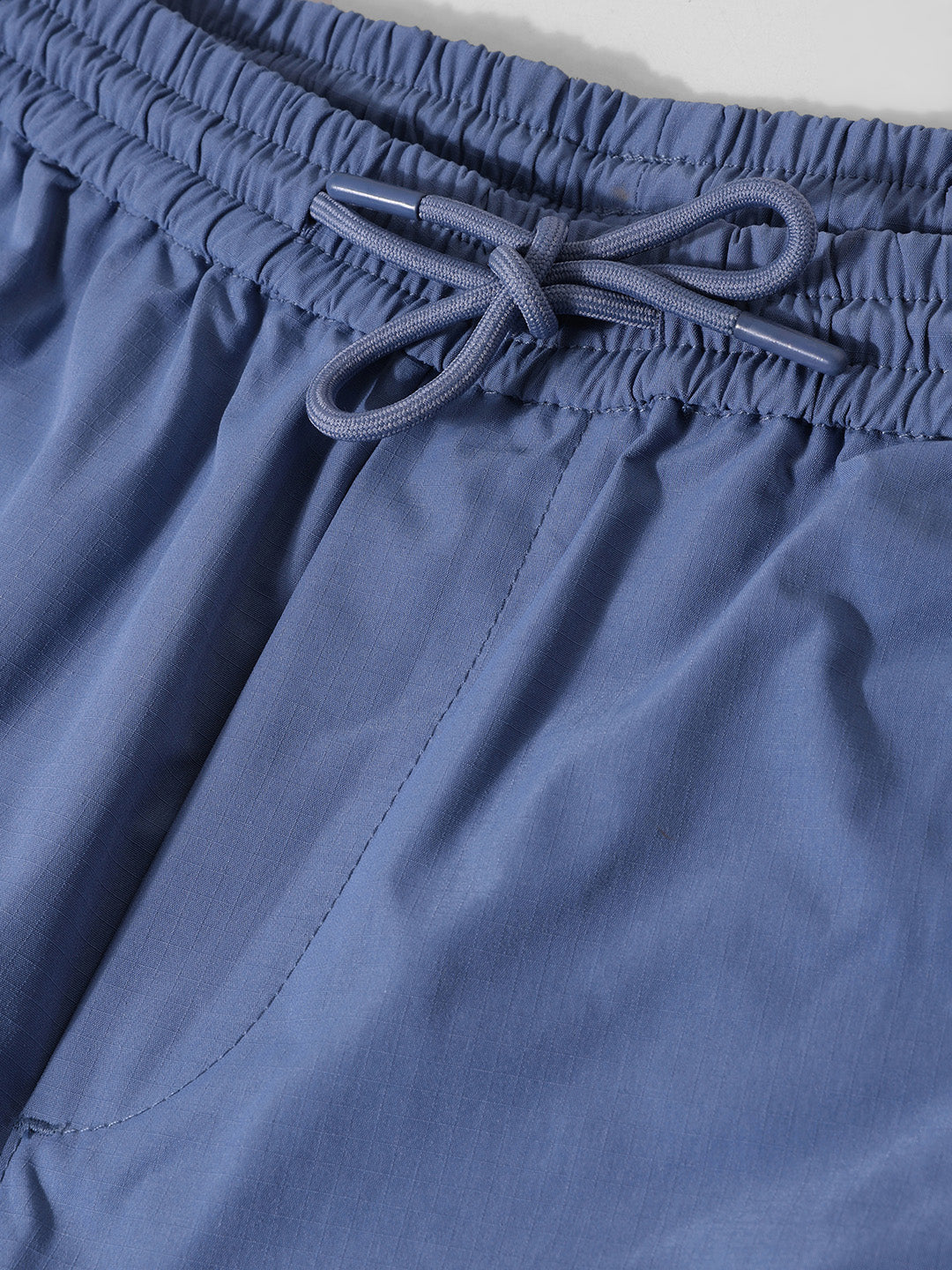 Men's Elemental Blue Baggy Fit Textured Utility Cargo - Image 6