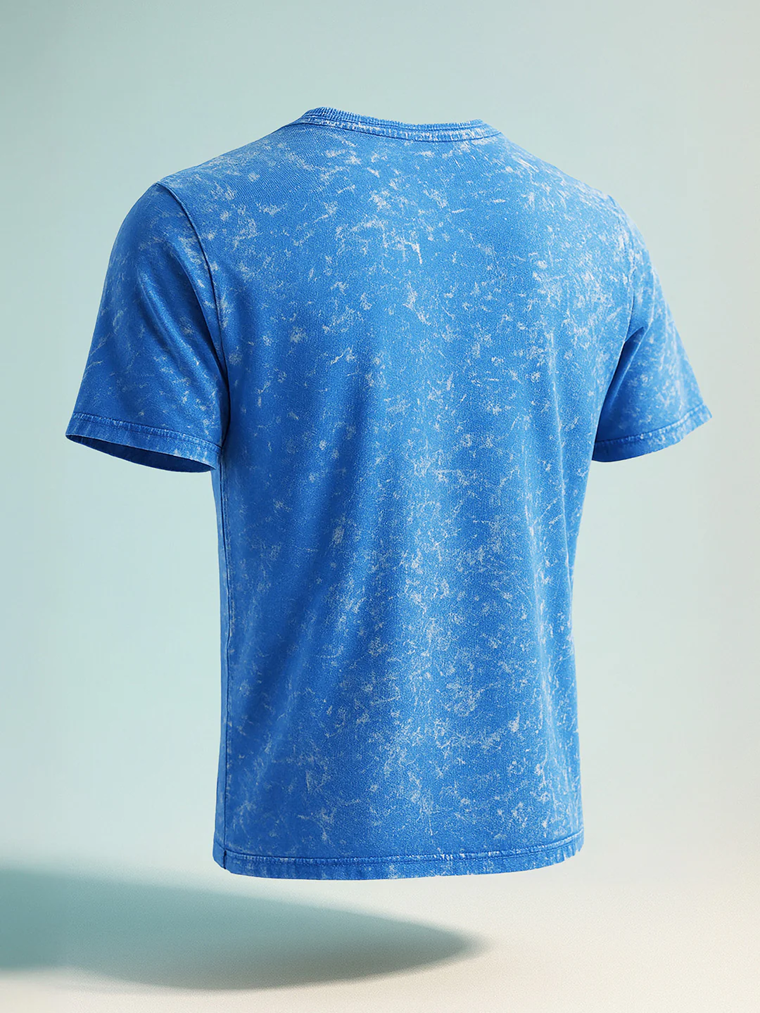 Men's Blue Boxy Fit  Joker Character T-Shirt - Image 2