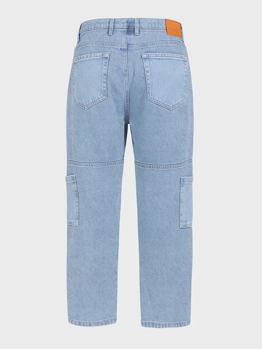 Men's Blue Regular Fit The Eternity Series Solid Jeans - Image 4