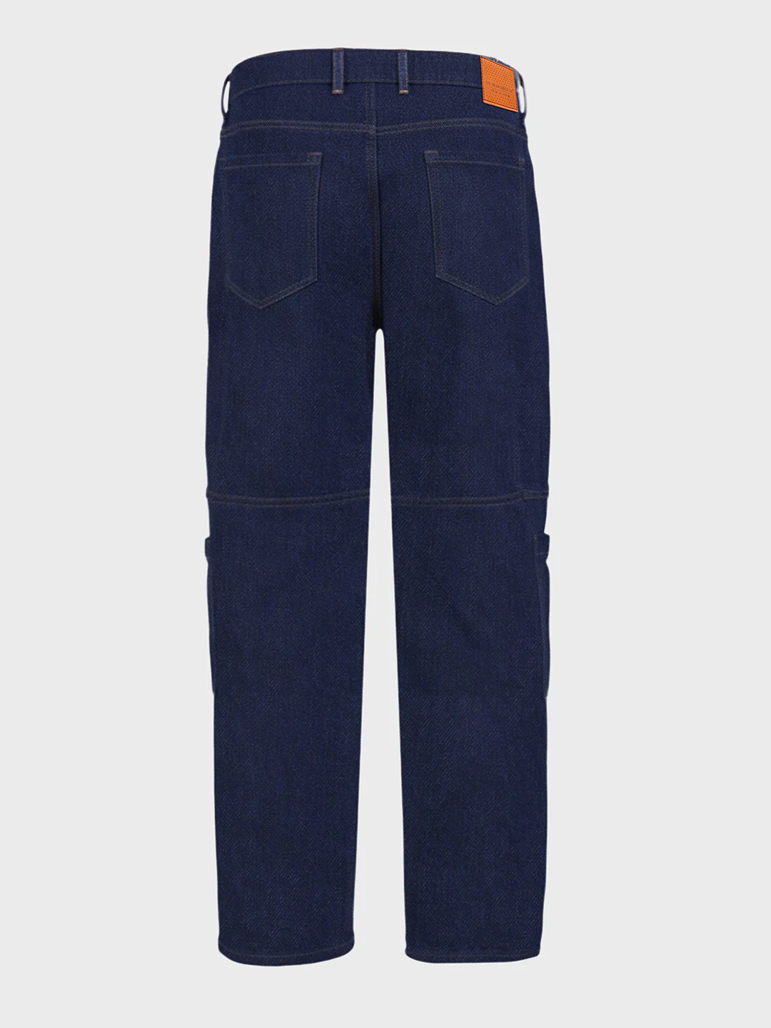 Men's Blue Regular Fit The Eternity Series Solid Jeans - Image 4