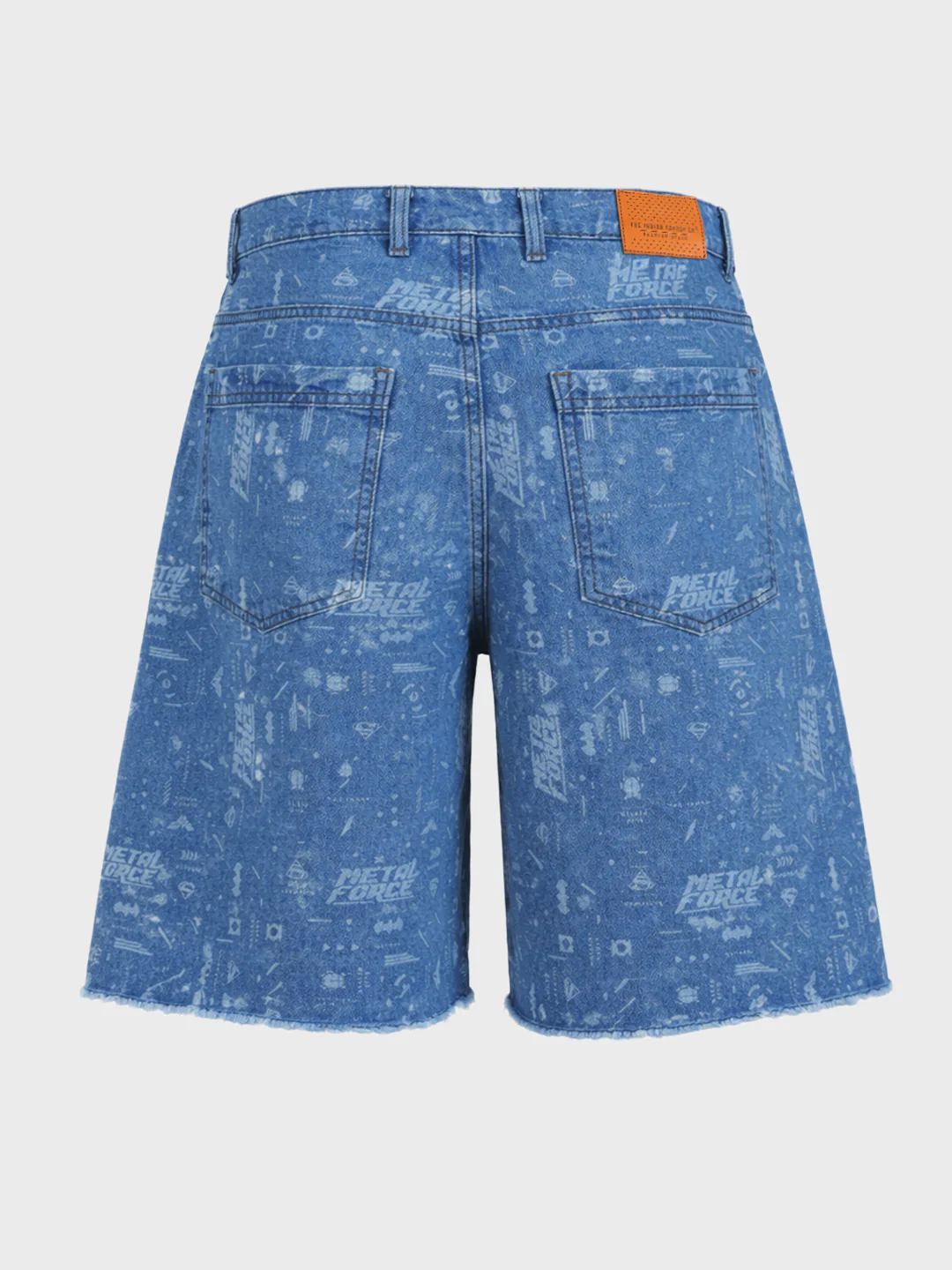 Men's Blue Regular Fit  Warner Bros Shorts - Image 5