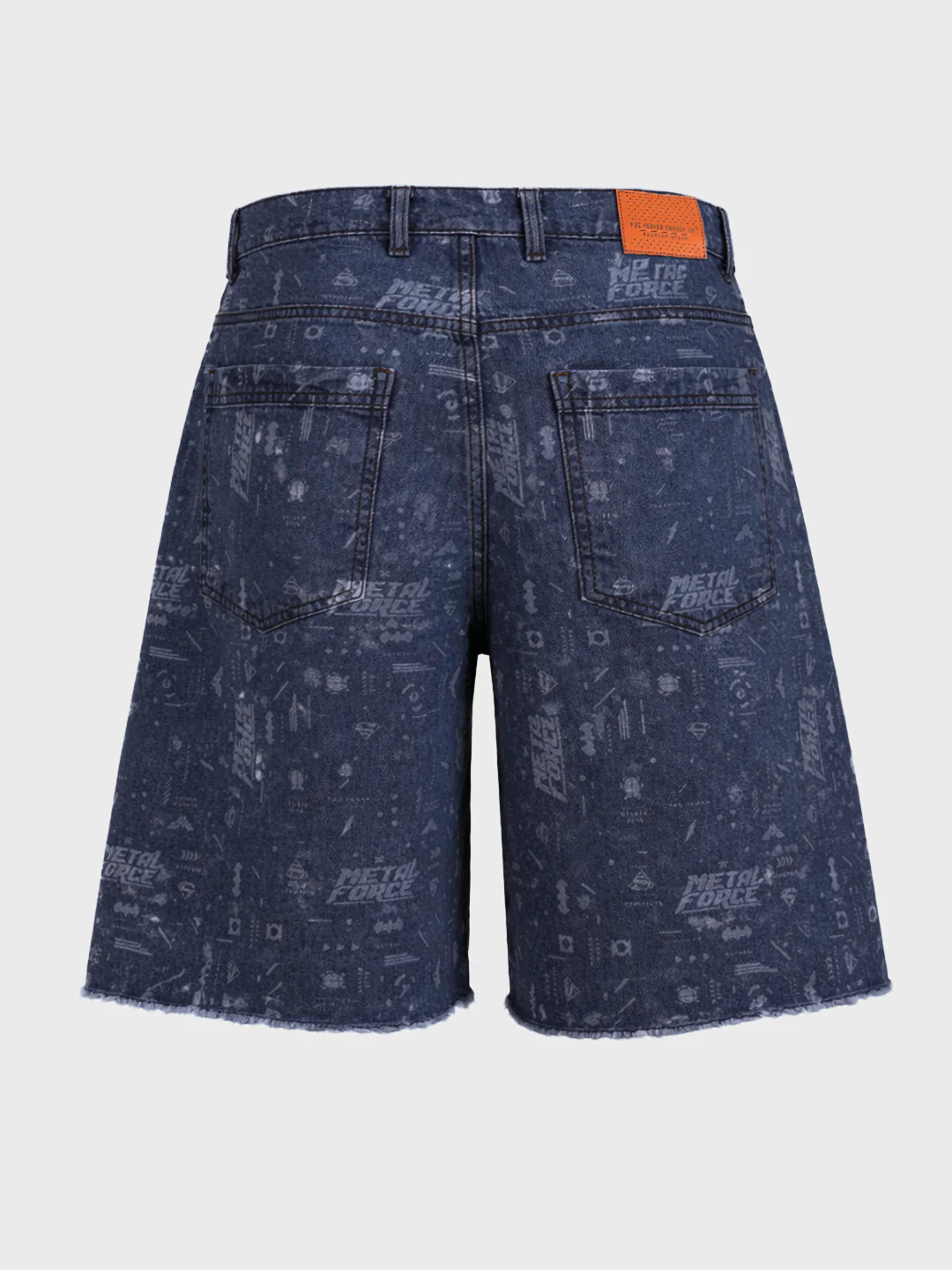 Men's Blue Regular Fit  Warner Bros Shorts - Image 5