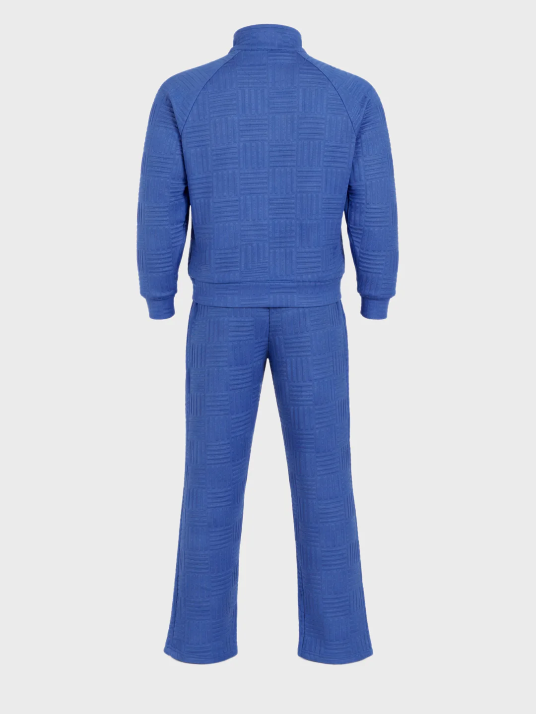 Men's Blue Relaxed Fit  Casual Coordinates - Image 4