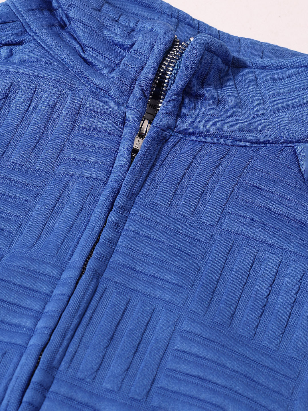 Men's Blue Relaxed Fit  Casual Coordinates - Image 5