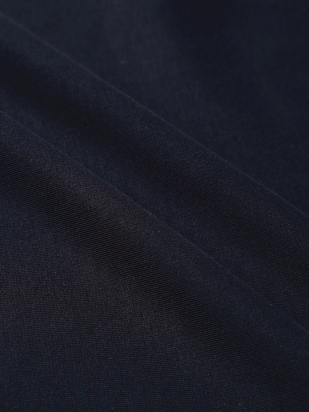 Men's Blue Relaxed Fit Embroided 240 GSM Resort Wear T-Shirt - Image 8