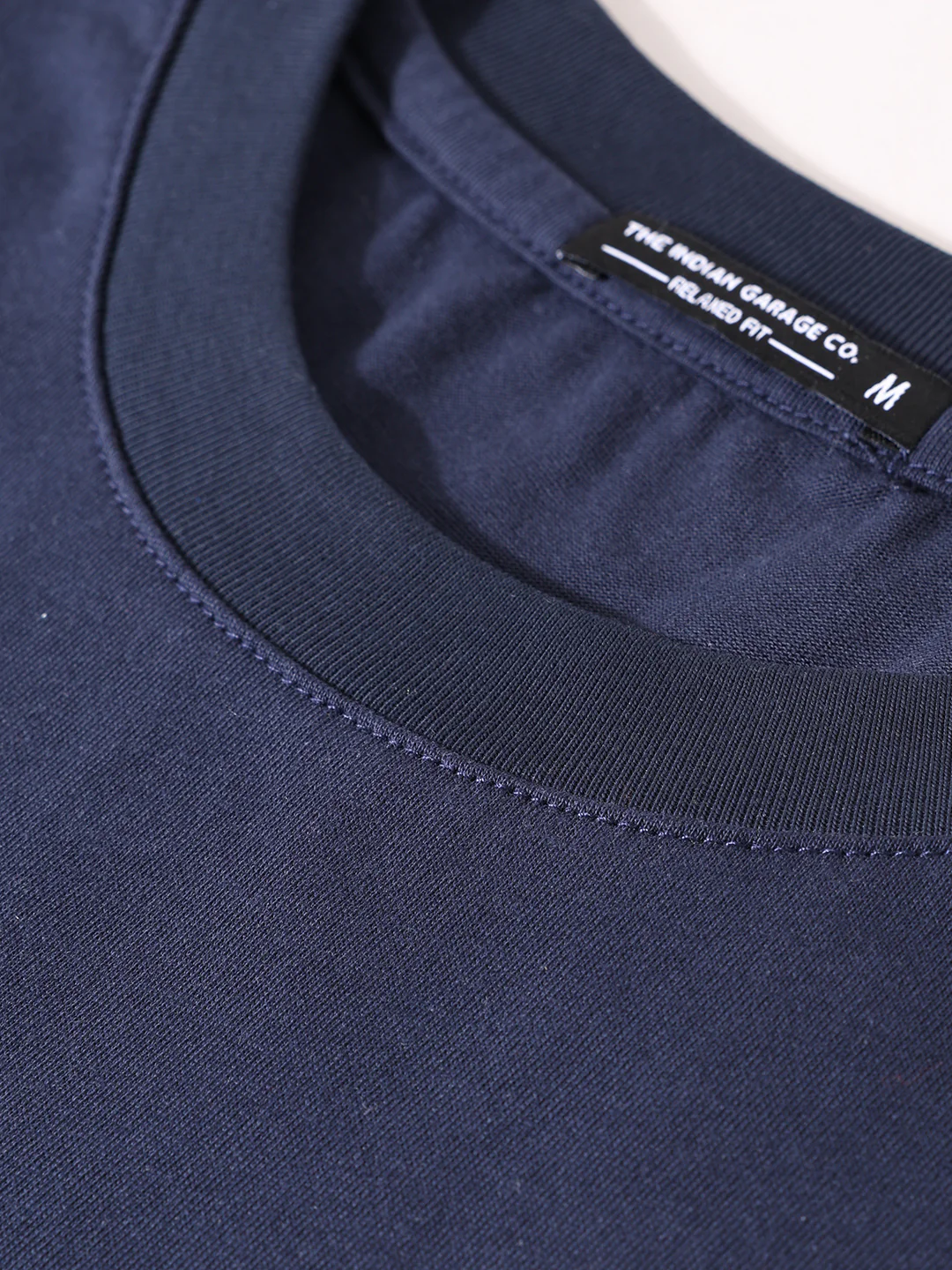 Men's Blue Relaxed Fit Graphic Printed 240 GSM Street Wear T-Shirt - Image 9