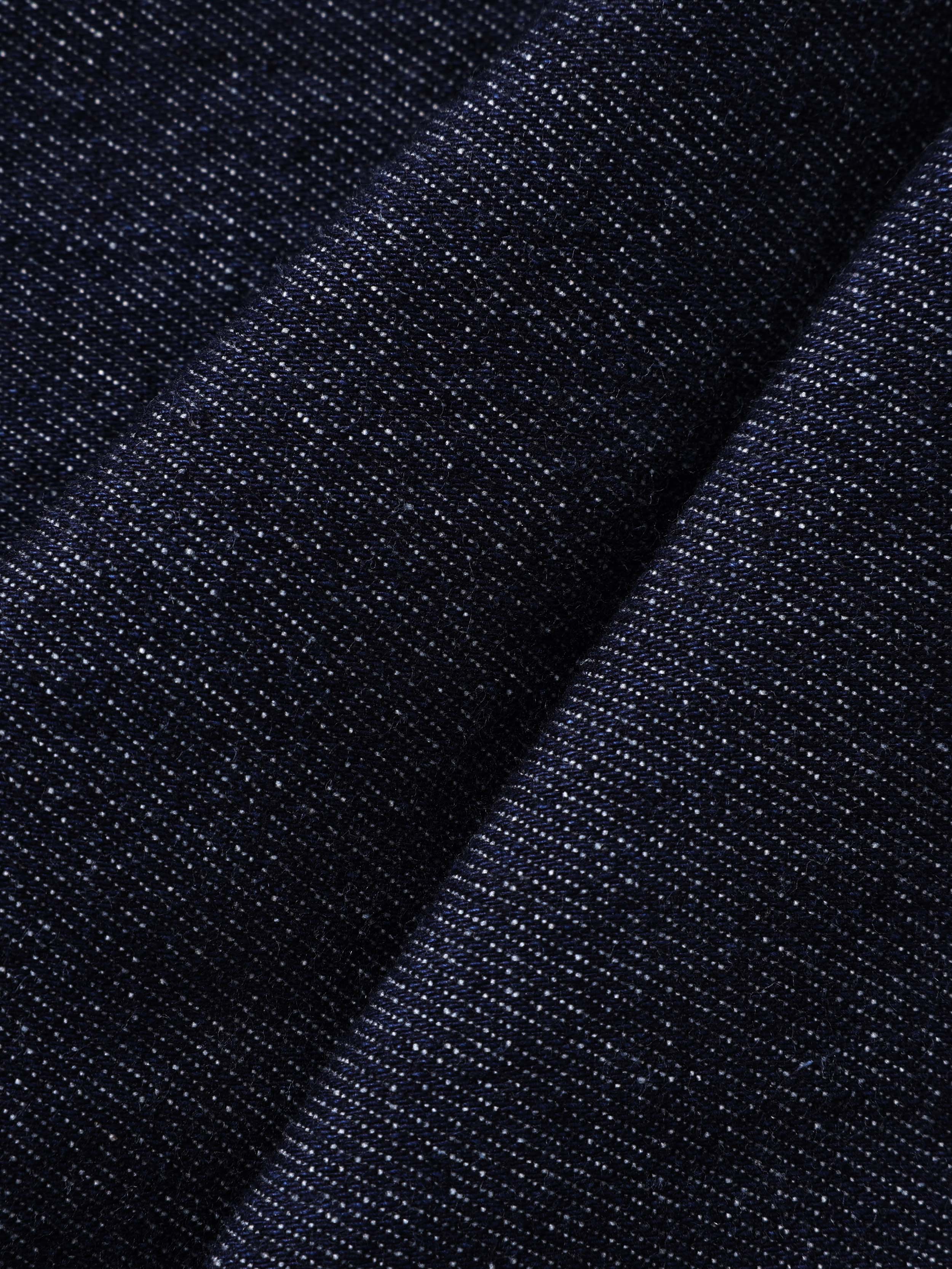 Men's Blue Relaxed Fit Solid Casual Jeans - Image 8