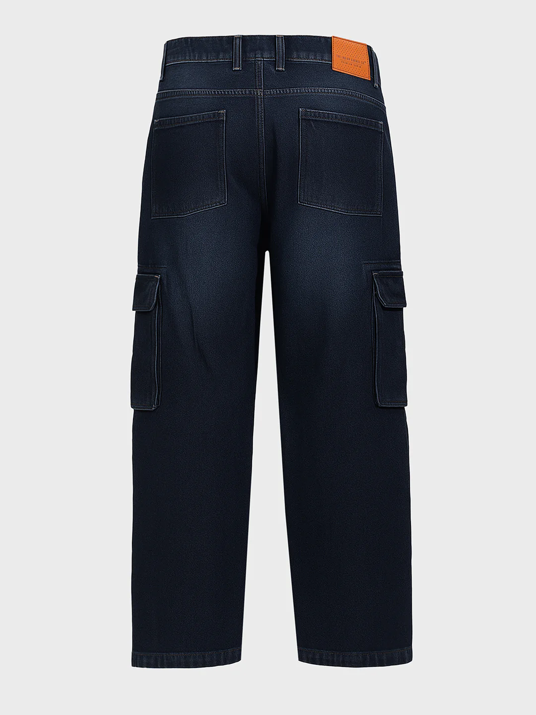 Men's Blue Relaxed Fit The Eternity Series Solid Jeans - Image 4