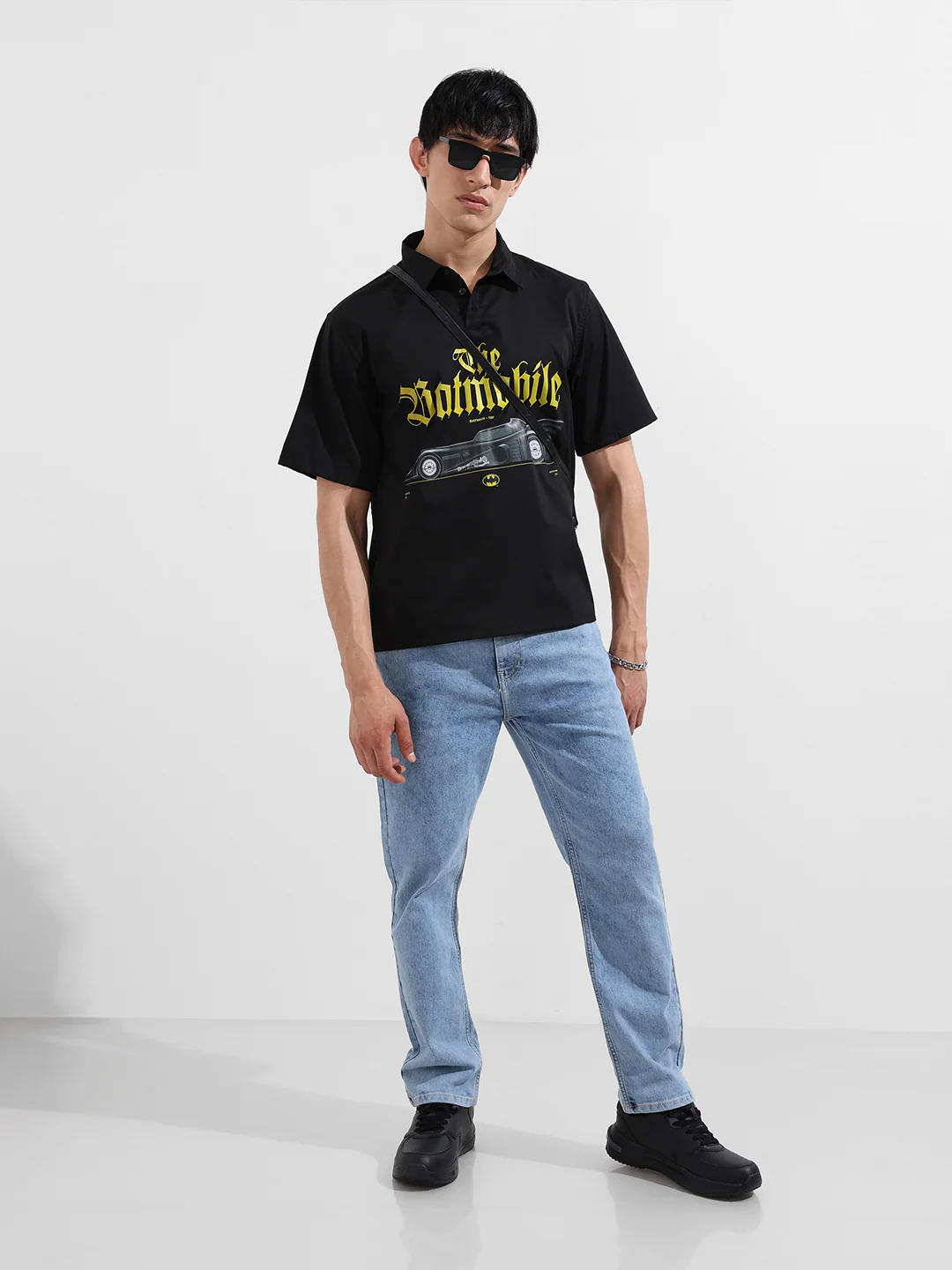 Men's Blue Slim Fit Solid Casual Jeans - Image 2