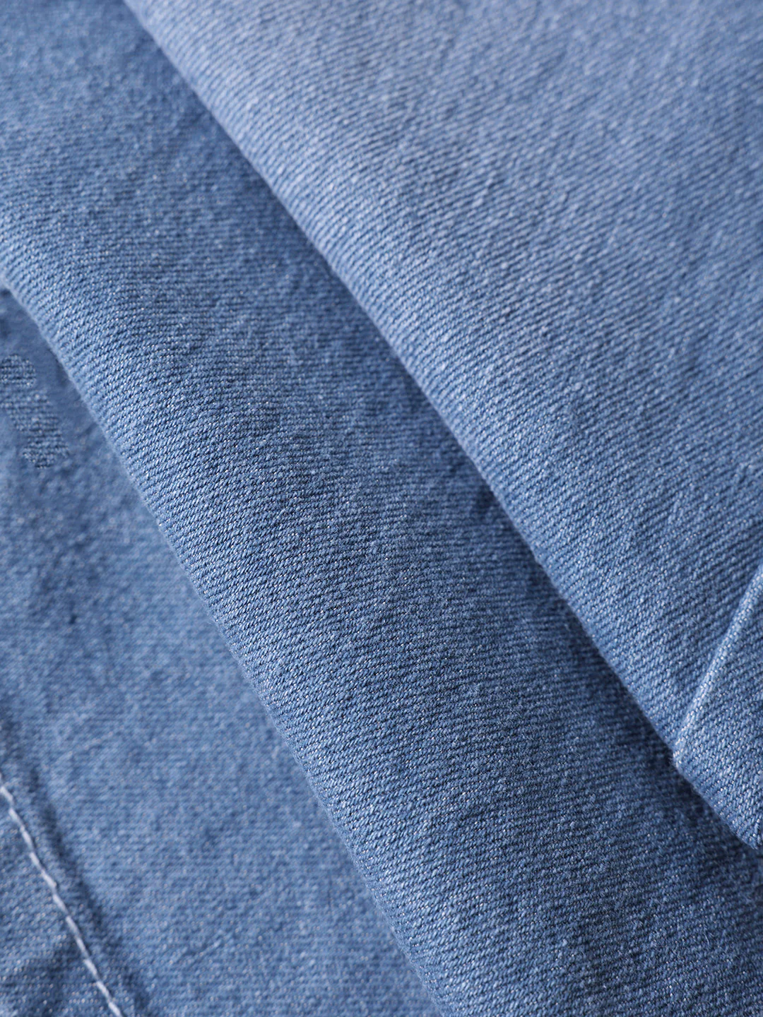 Men's Blue Slim Fit Solid Casual Jeans - Image 7