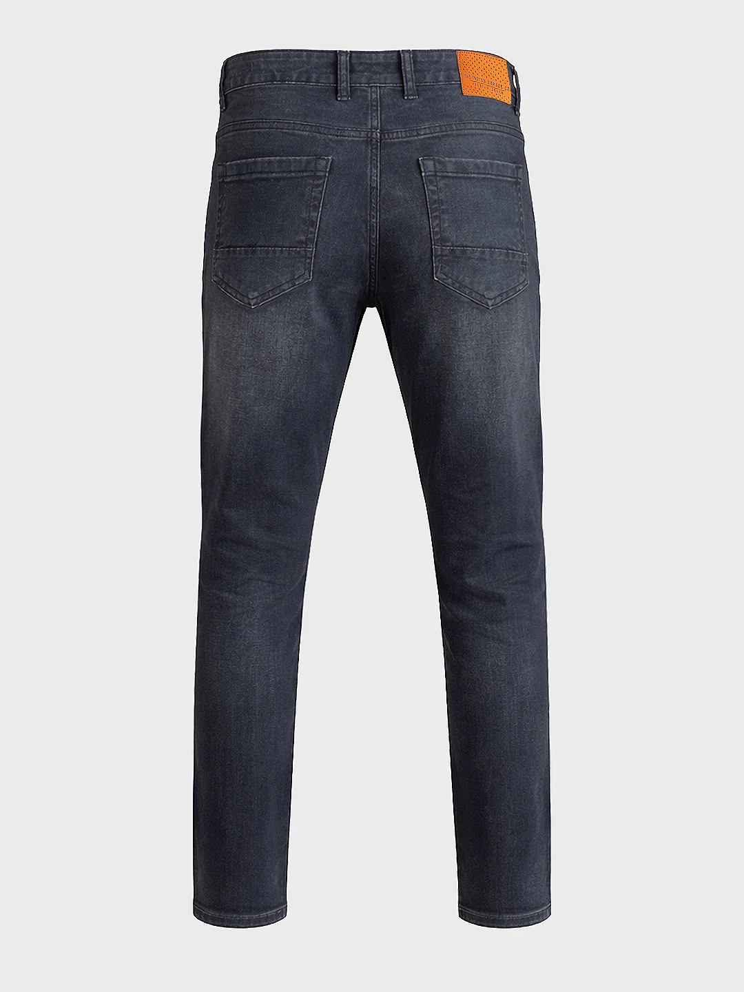 Men's Blue Slim Fit Solid Casual Jeans - Image 6