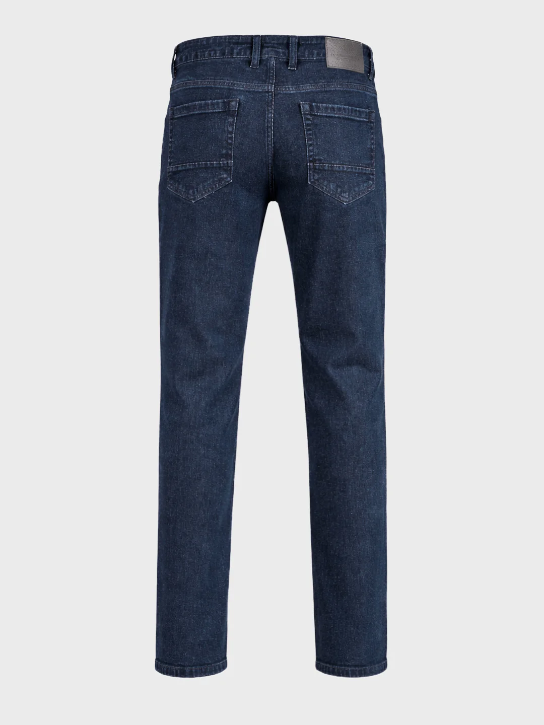 Men's Blue Slim Fit Solid Casual Jeans - Image 7
