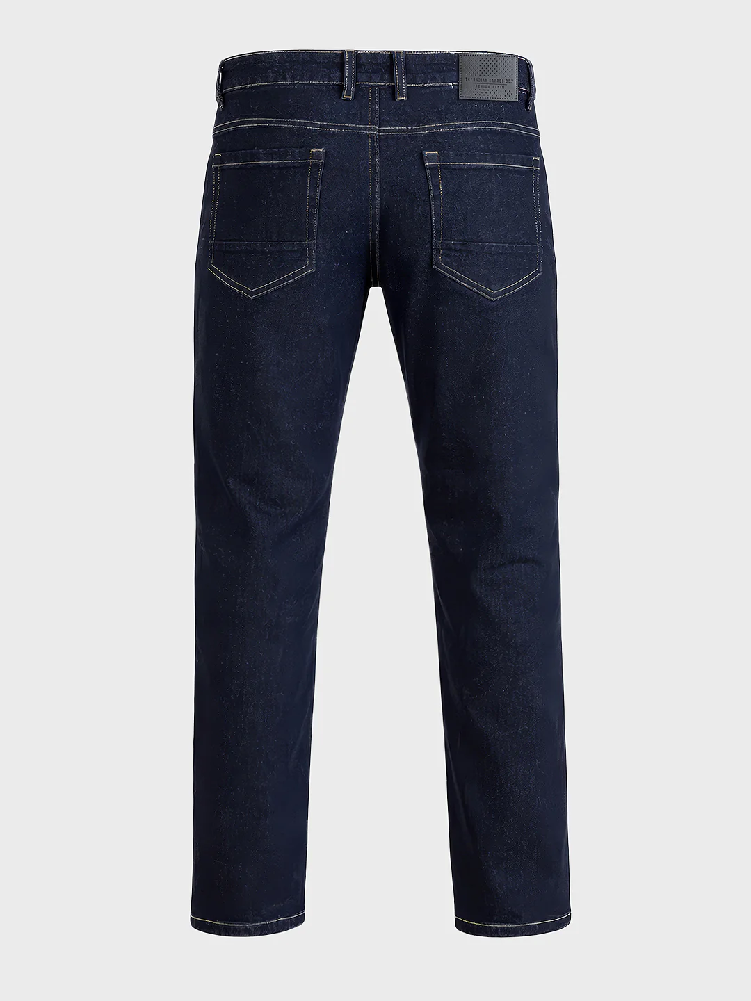Men's Blue Slim Fit Solid Casual Jeans - Image 6