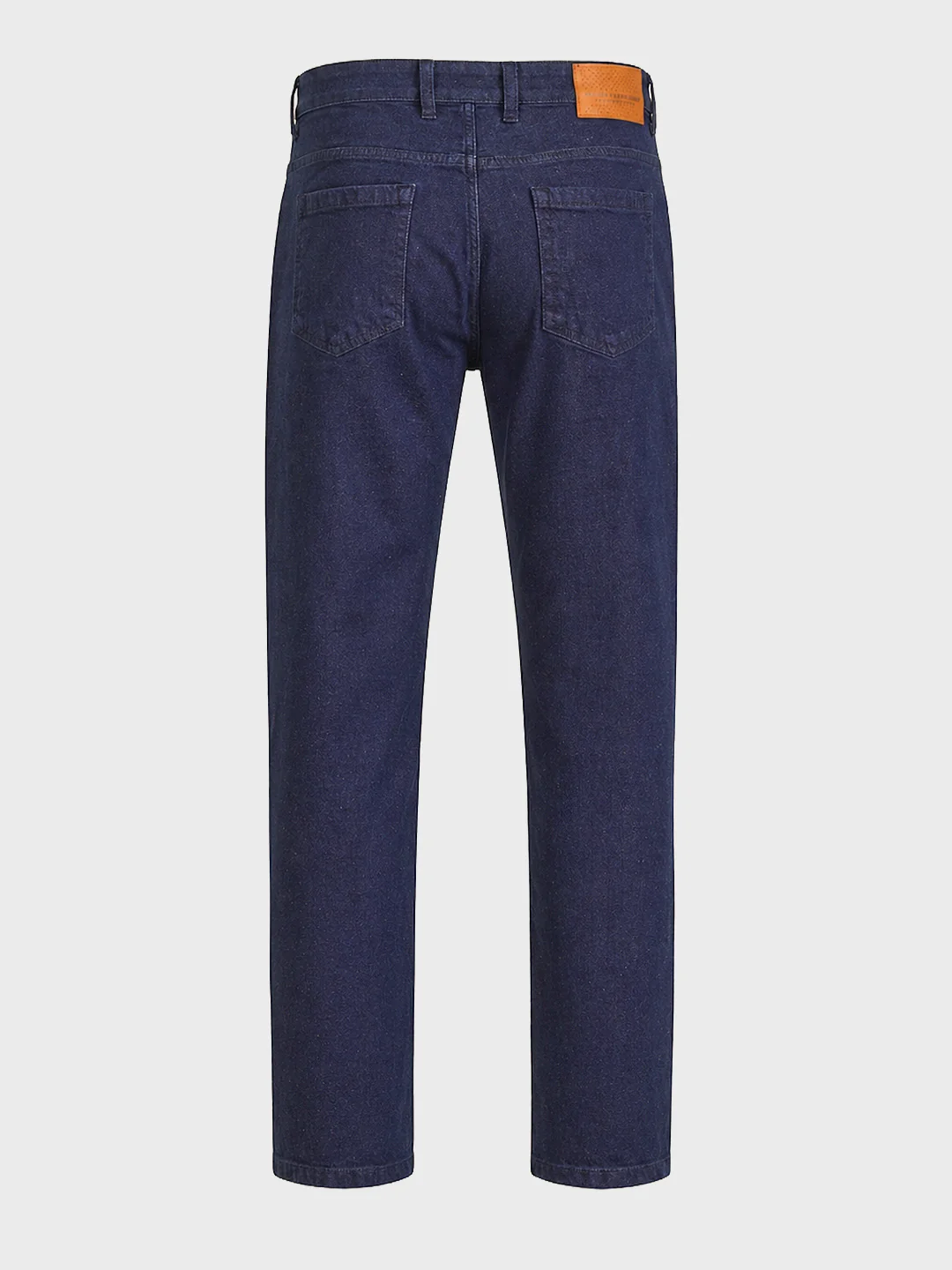 Men's Blue Slim Fit Solid Casual Jeans - Image 7