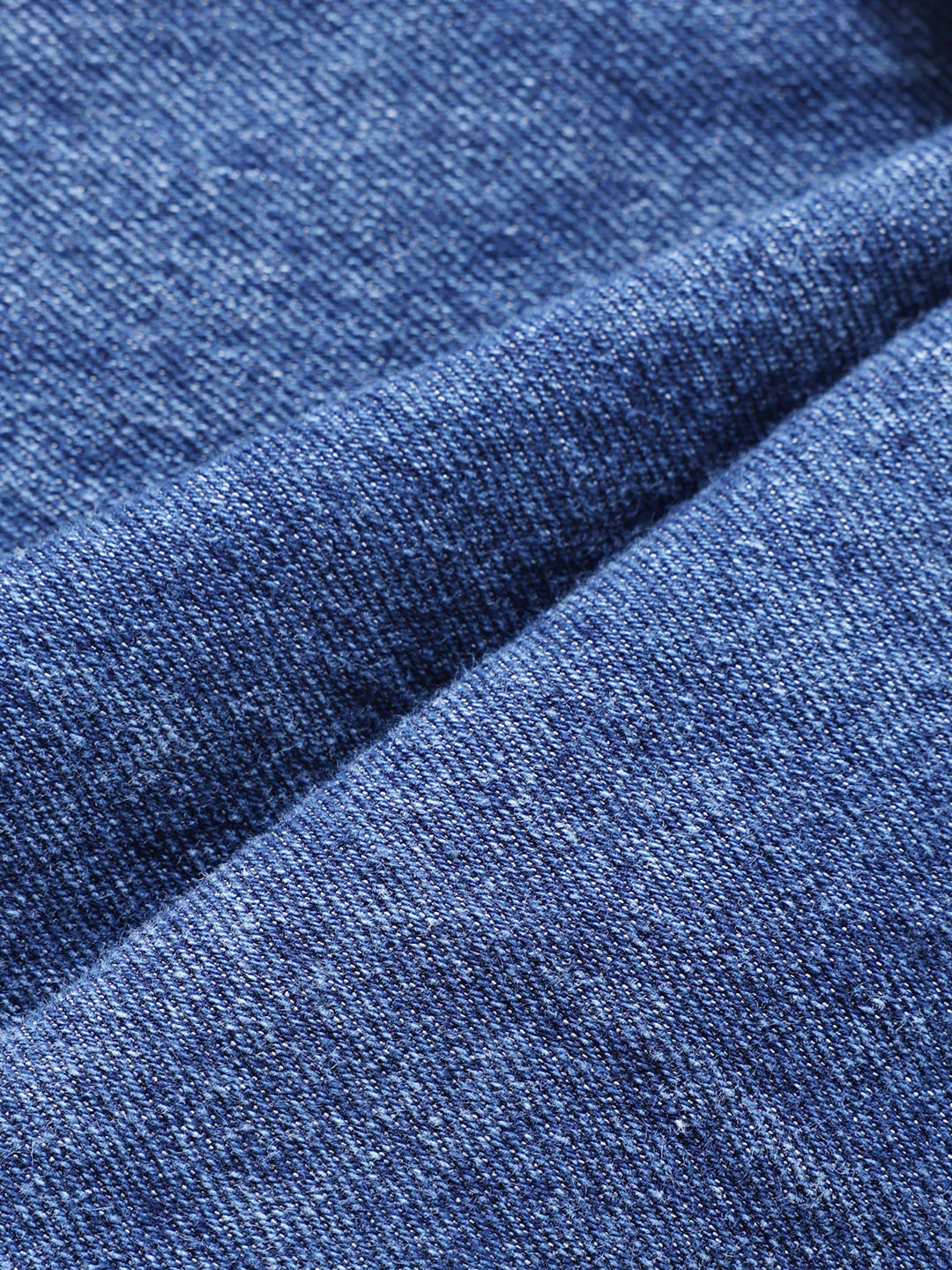 Men's Blue Slim Fit Solid Casual Jeans - Image 8
