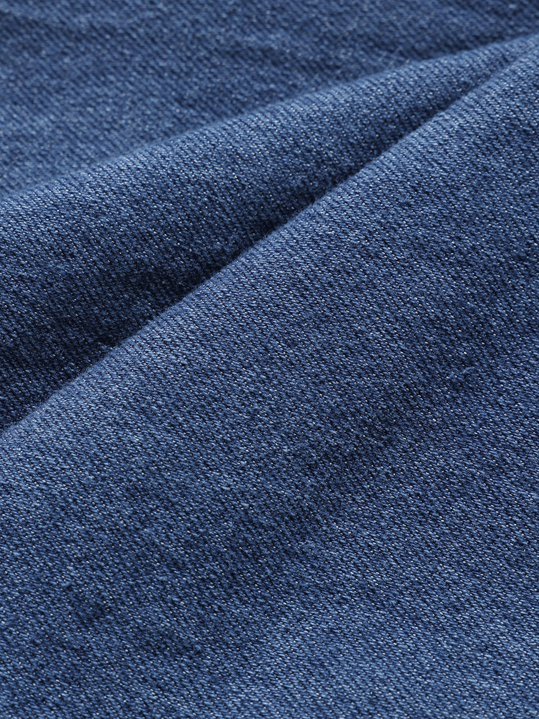 Men's Blue Slim Fit Solid Casual Jeans - Image 8