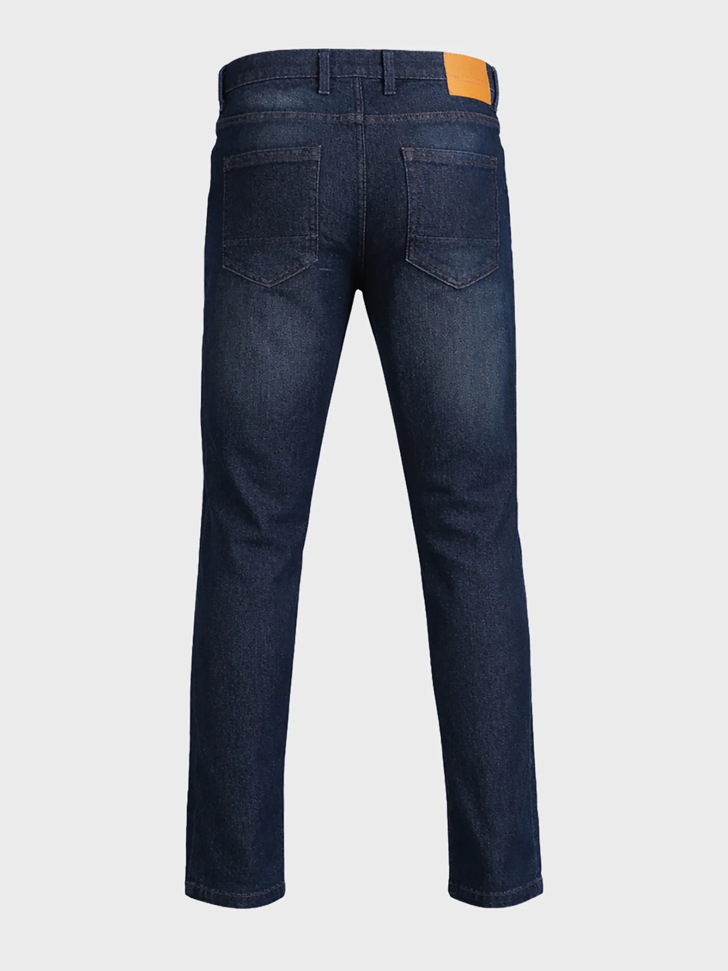 Men's Blue Slim Fit Solid Casual Jeans - Image 6