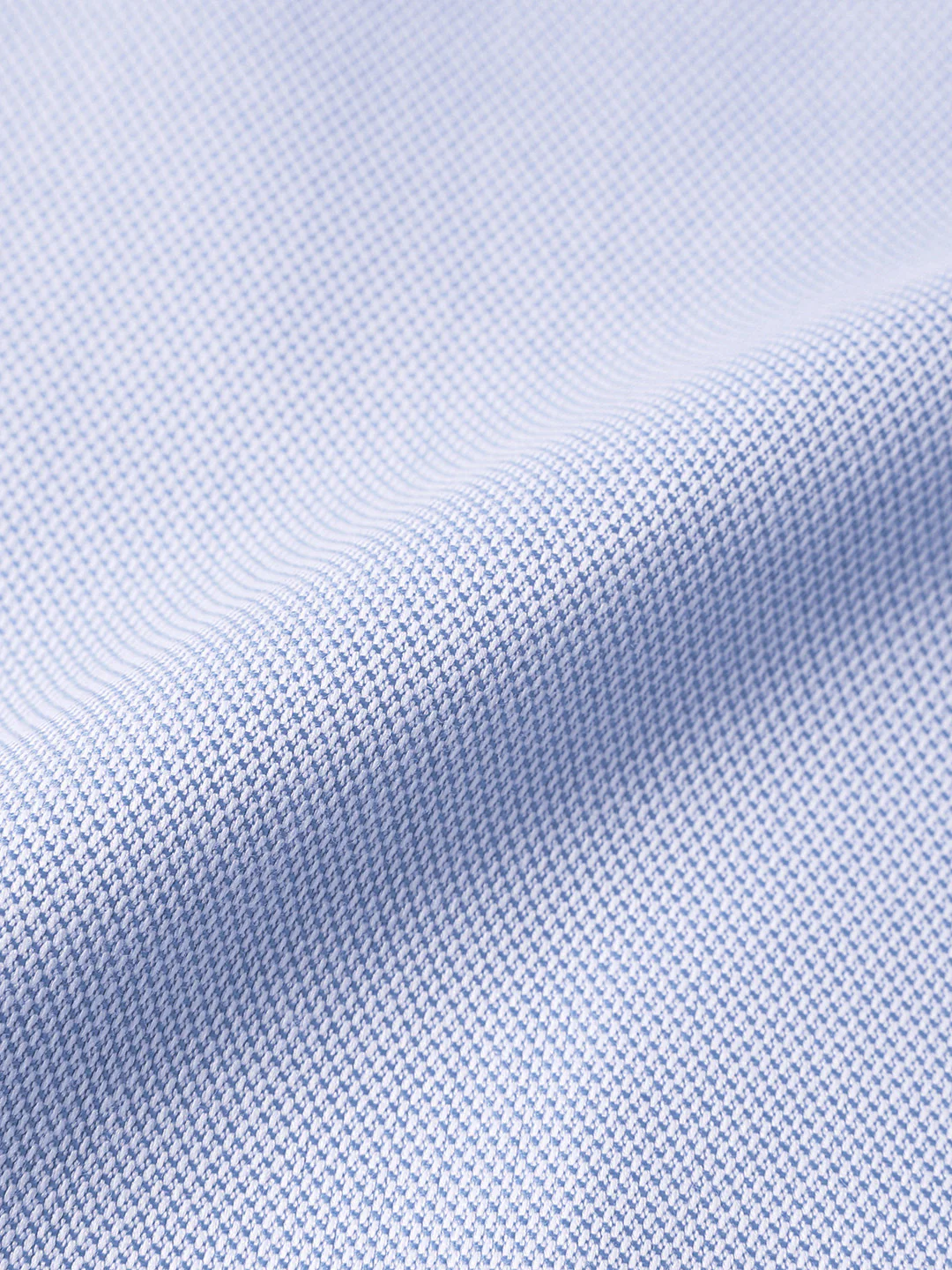 Men's Blue Slim Fit Solid Formal Shirt - Image 7