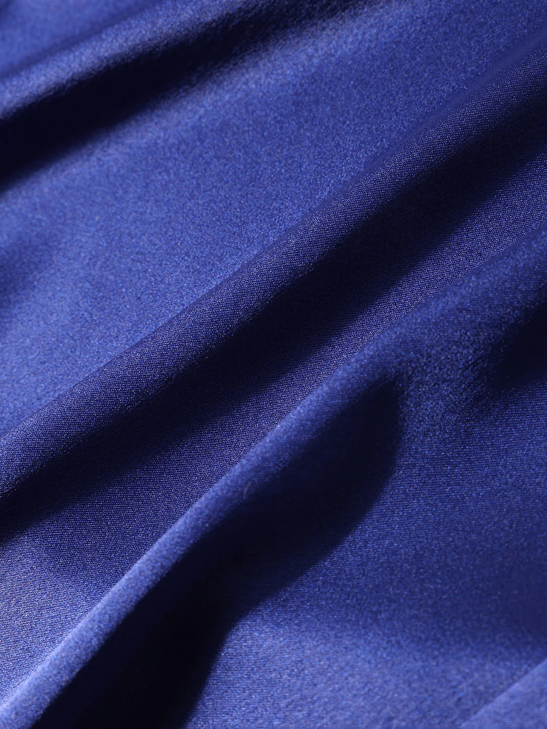 Men's Blue Slim Fit Solid Party Wear Shirt - Image 7
