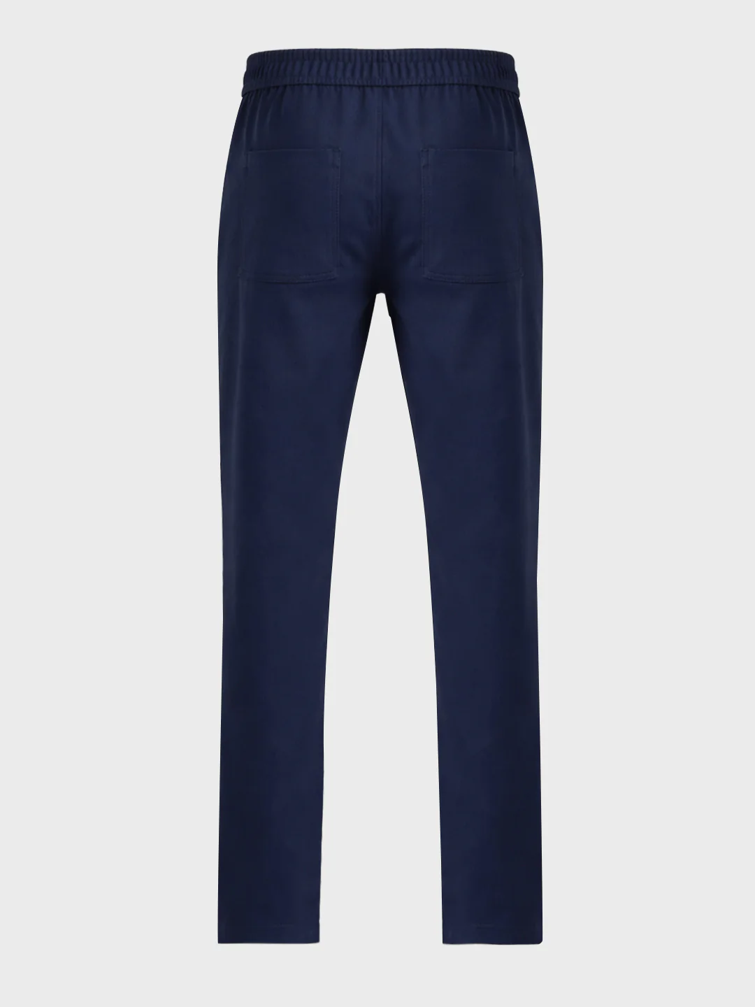 Men's Blue Slim Fit Solid Utility Cargo - Image 7