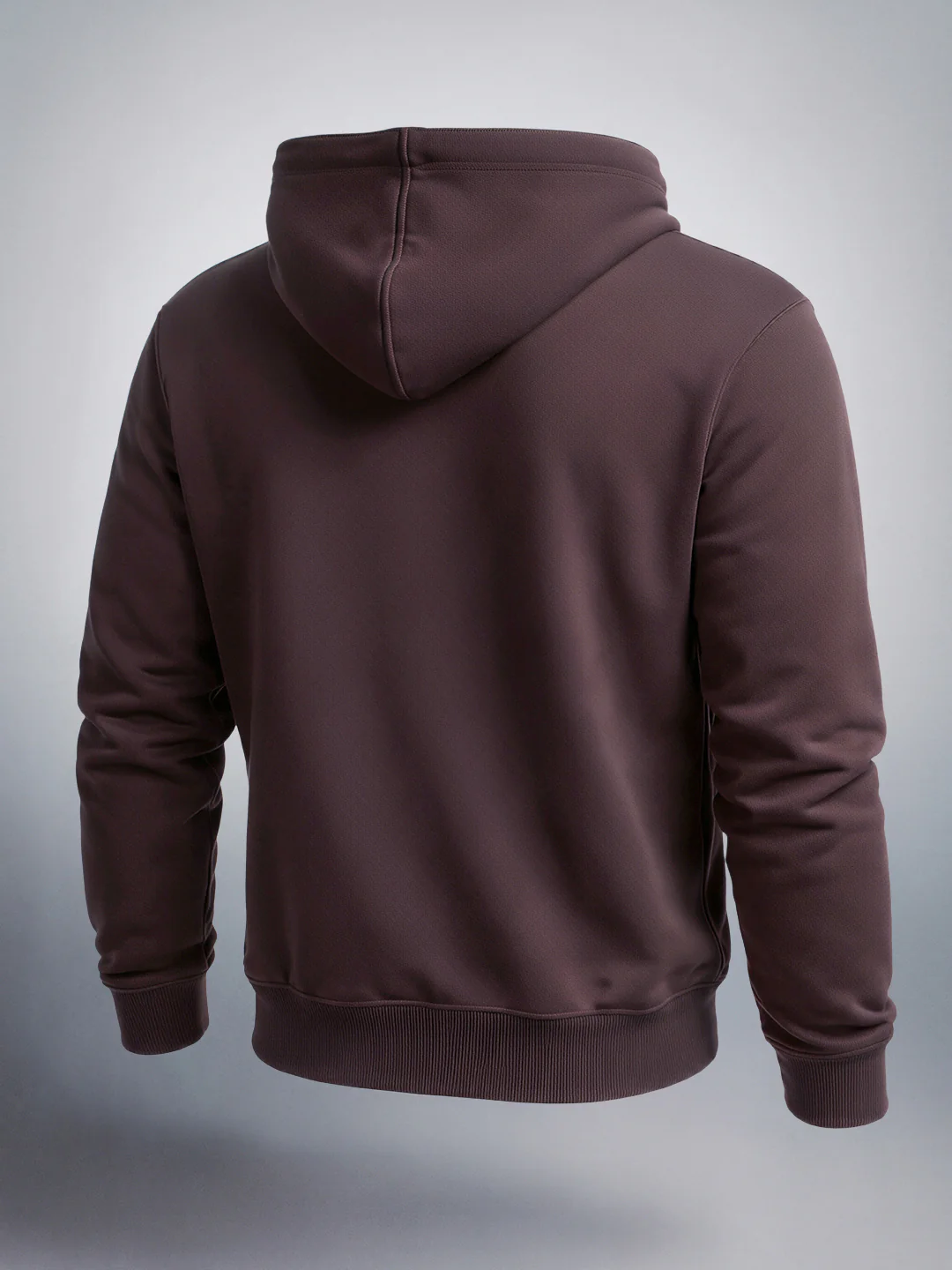 Men's Brown Boxy Fit Printed Casual Sweatshirt - Image 4