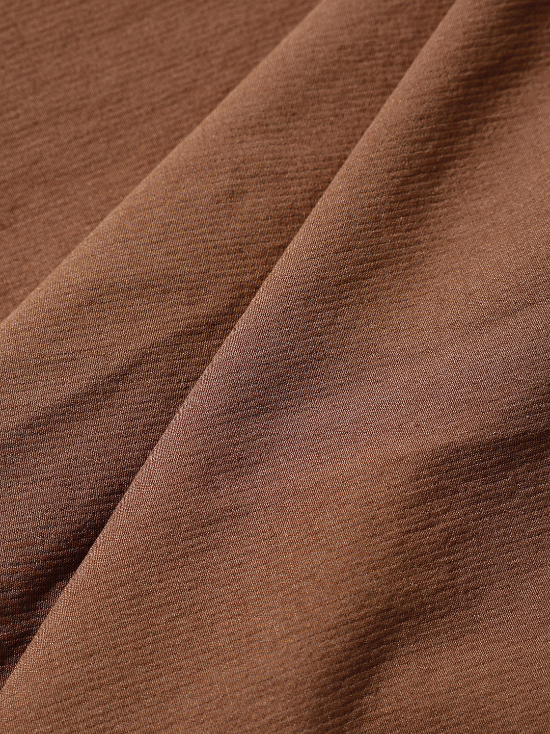 Men's Brown Loose Fit Solid Utility Trousers - Image 6