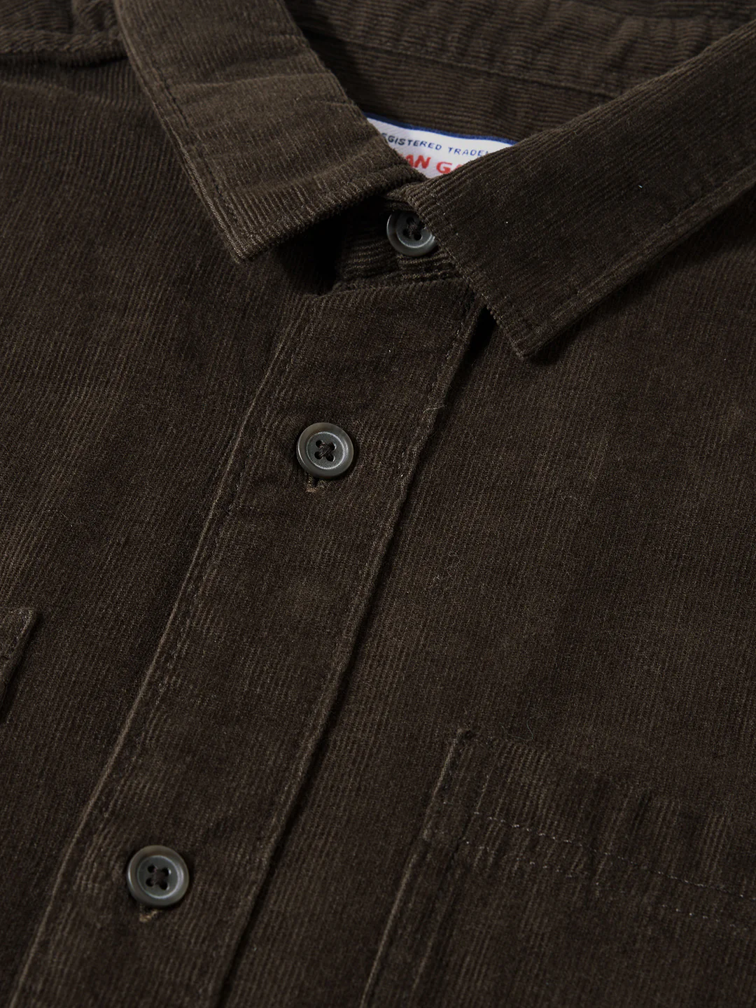 Men's Brown Regular Fit Solid Casual Shirt - Image 7