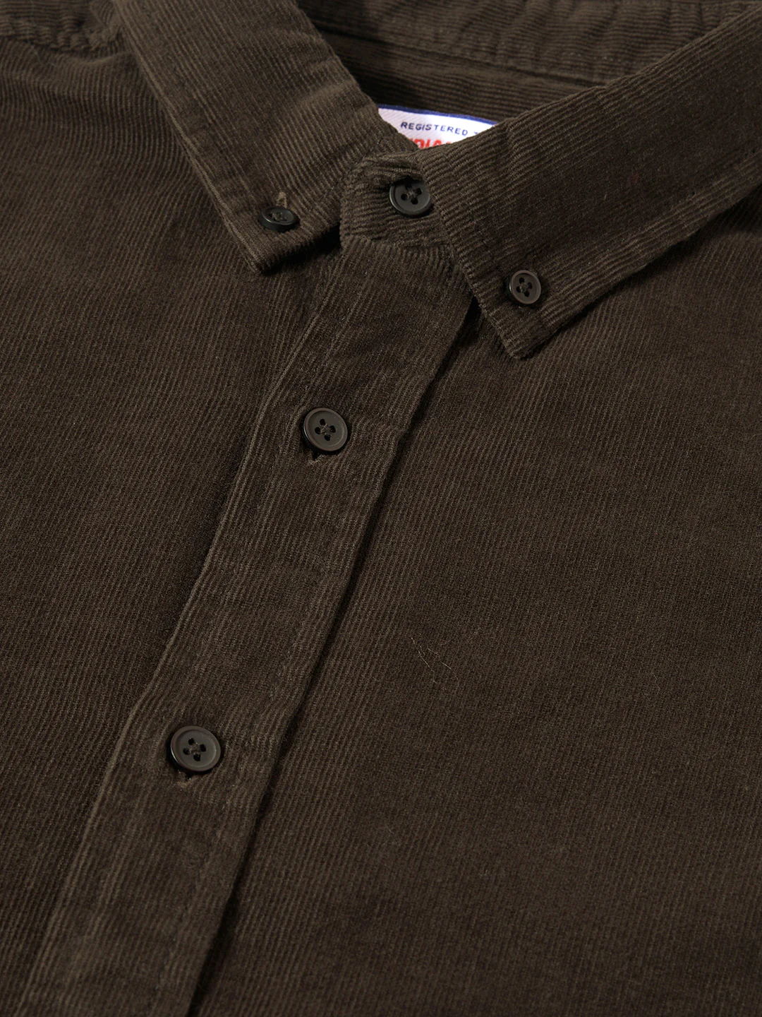 Men's Brown Regular Fit Solid Casual Shirt - Image 7