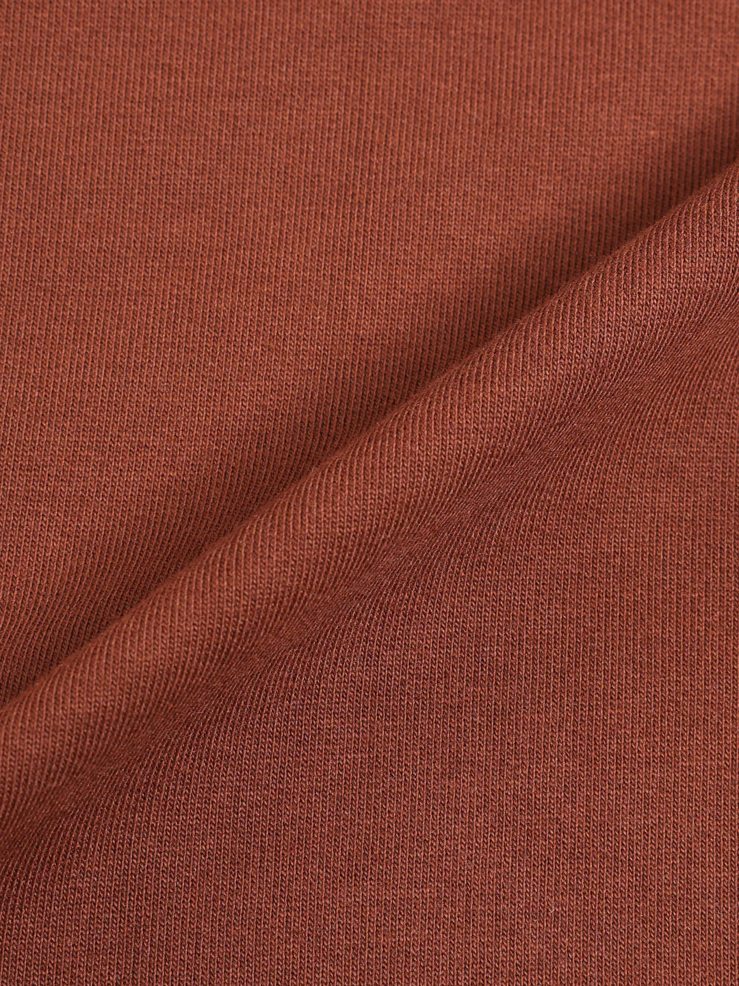 Men's Brown Relaxed Fit Embroided Casual Sweatshirt - Image 6