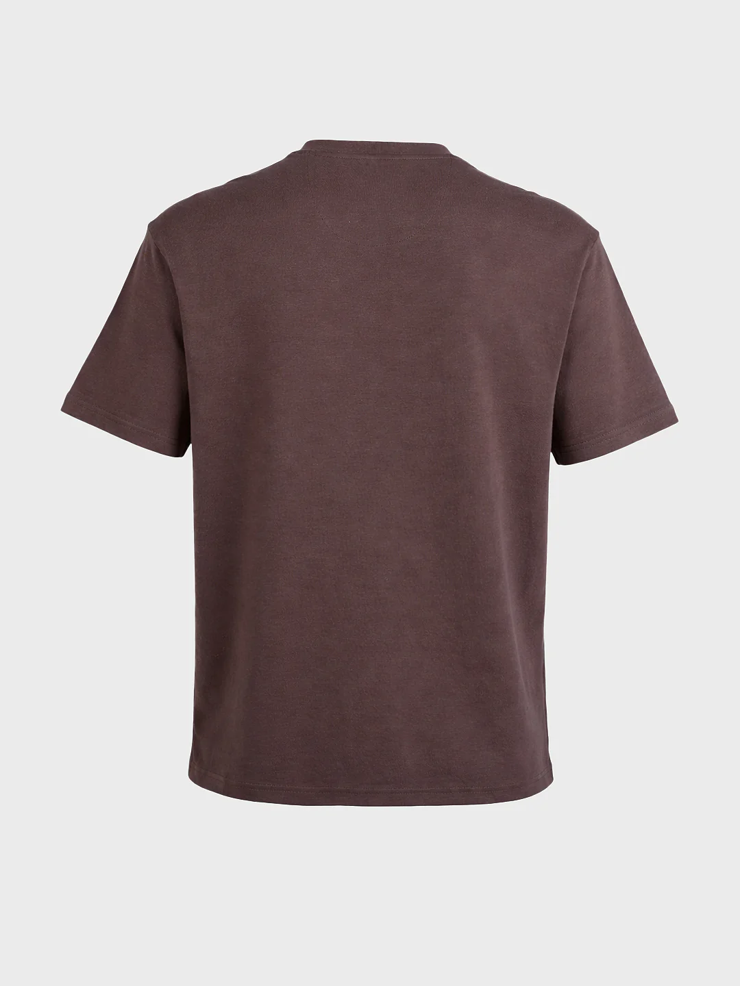Men's Brown Relaxed Fit Printed Casual T-Shirt - Image 6