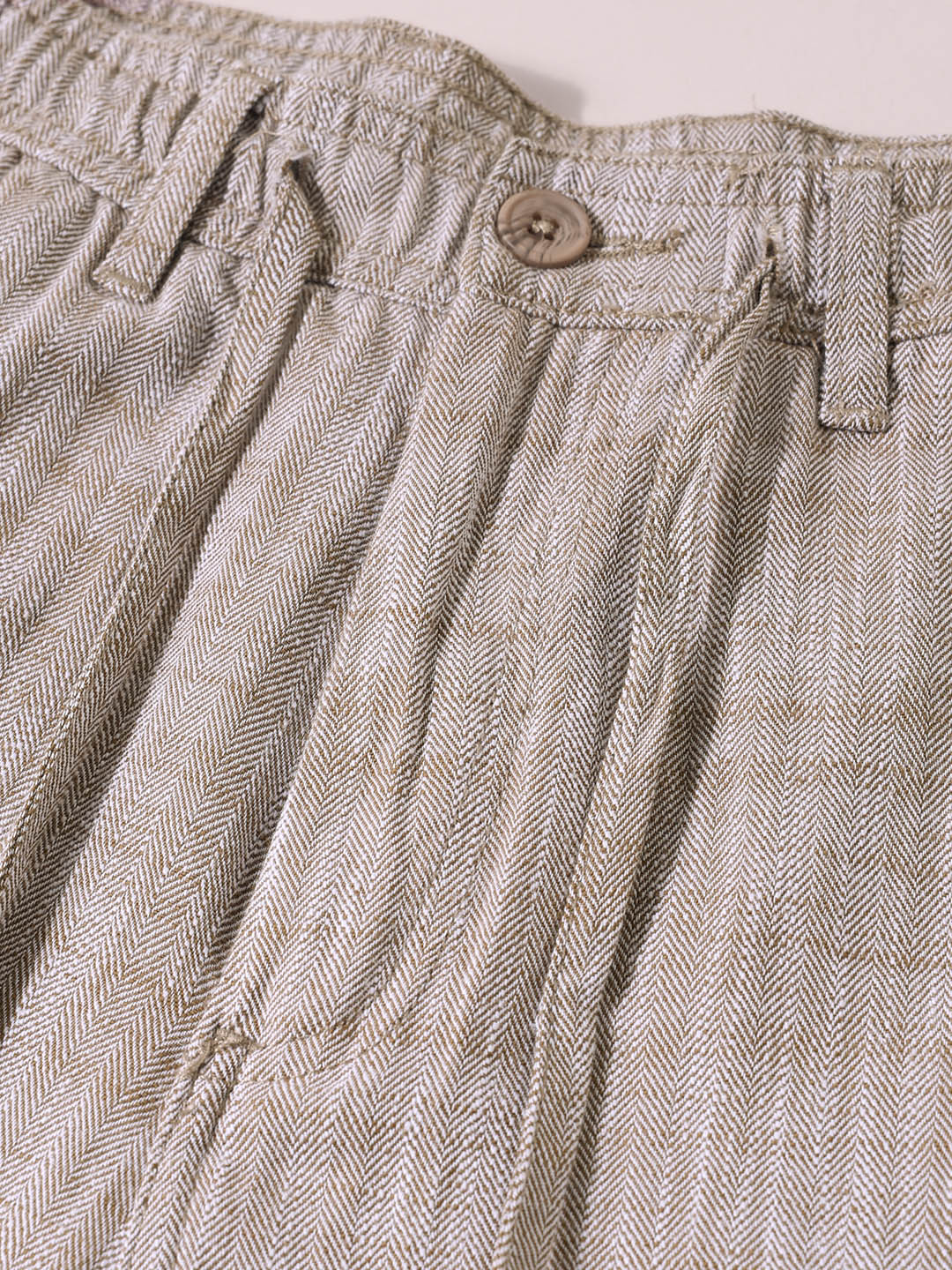 Men's Brown Relaxed Fit Solid Casual Trousers - Image 6