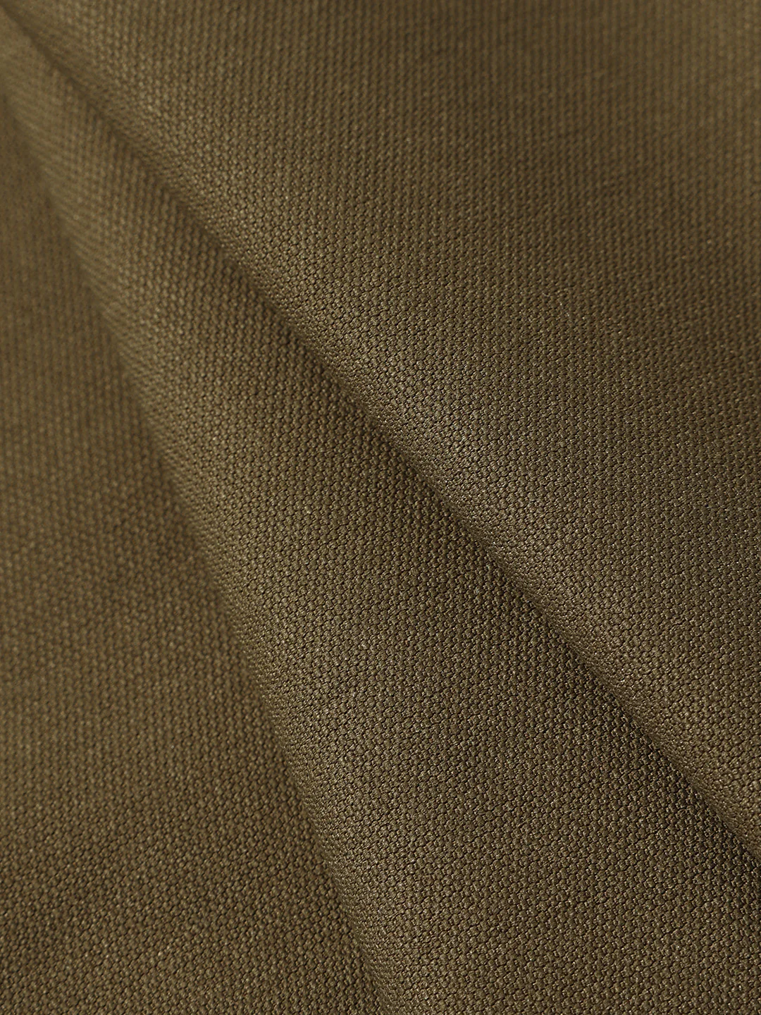 Men's Brown Relaxed Fit Textured Utility Trousers - Image 7