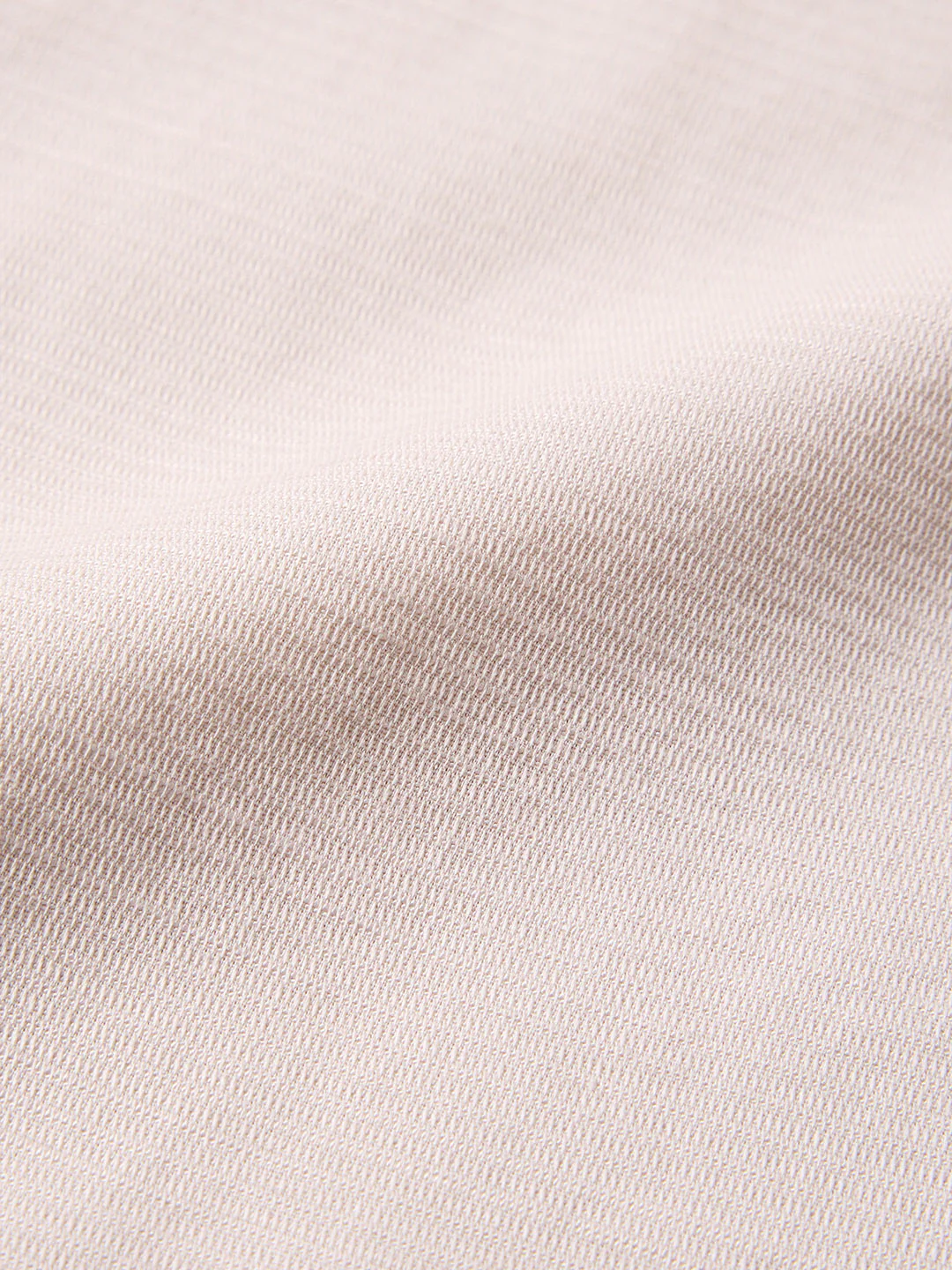 Men's Cream Slim Fit Solid Casual Shirt - Image 7