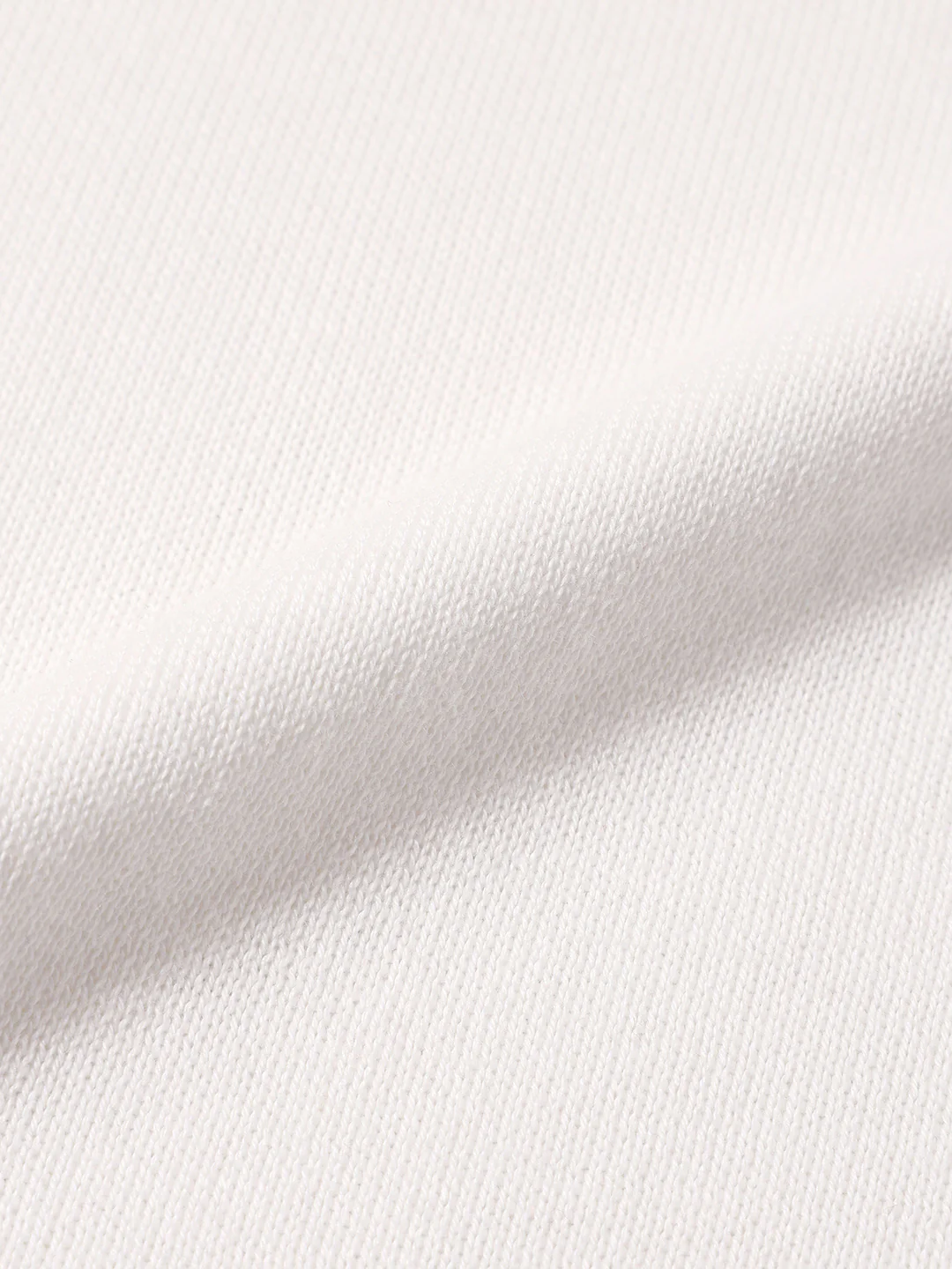Men's Cream Slim Fit Solid Flat Knit T-Shirt - Image 7