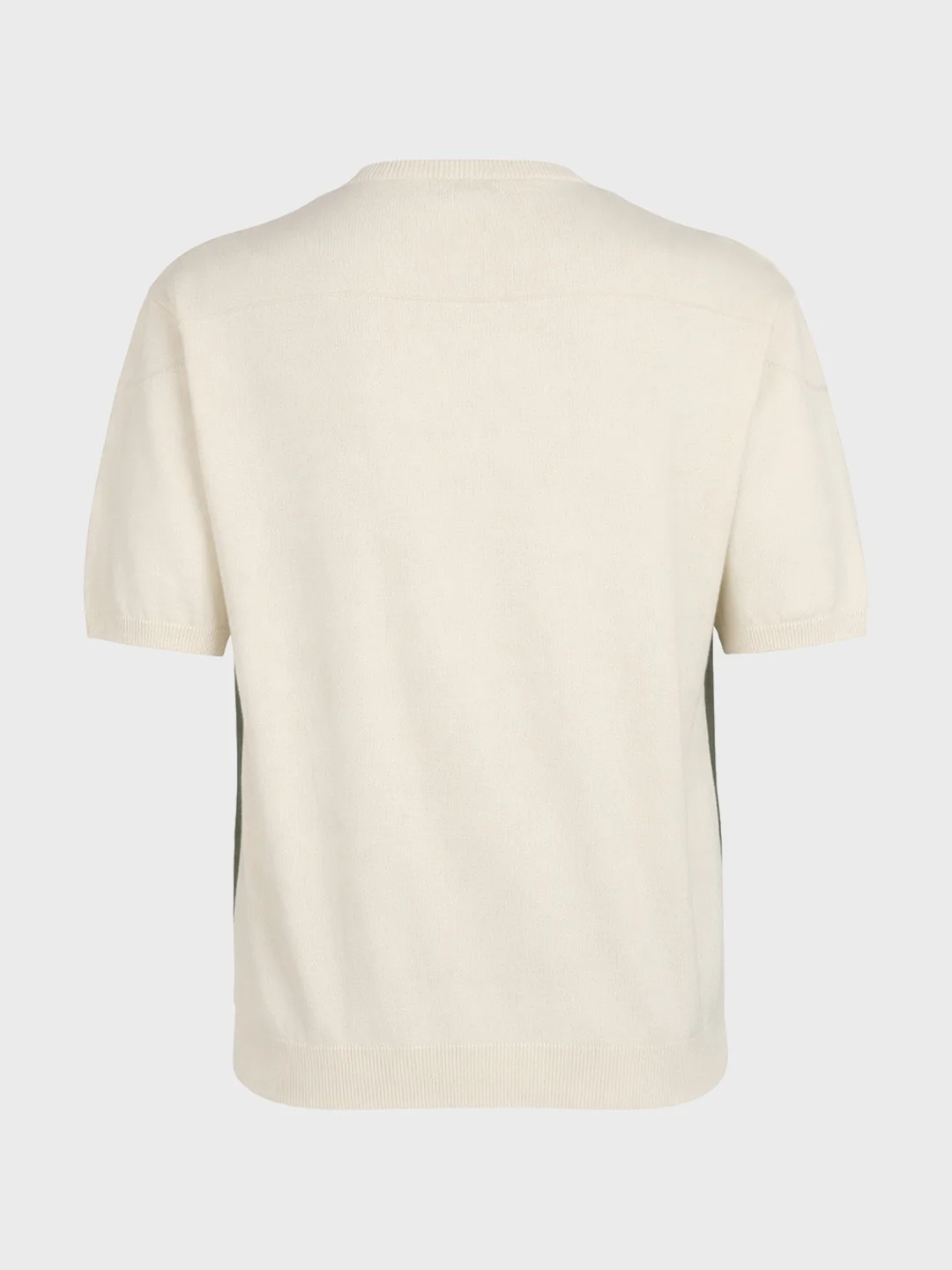 Men's Green Oversized Fit Graphic Printed Casual T-Shirt - Image 5