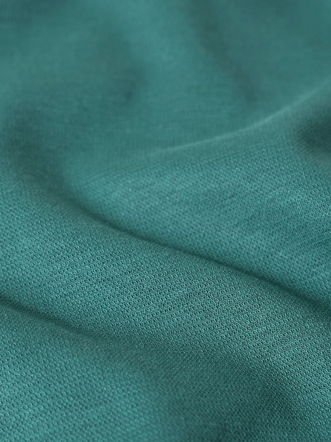 Men's Green Relaxed Fit Embroided 240 GSM Street Wear T-Shirt - Image 11