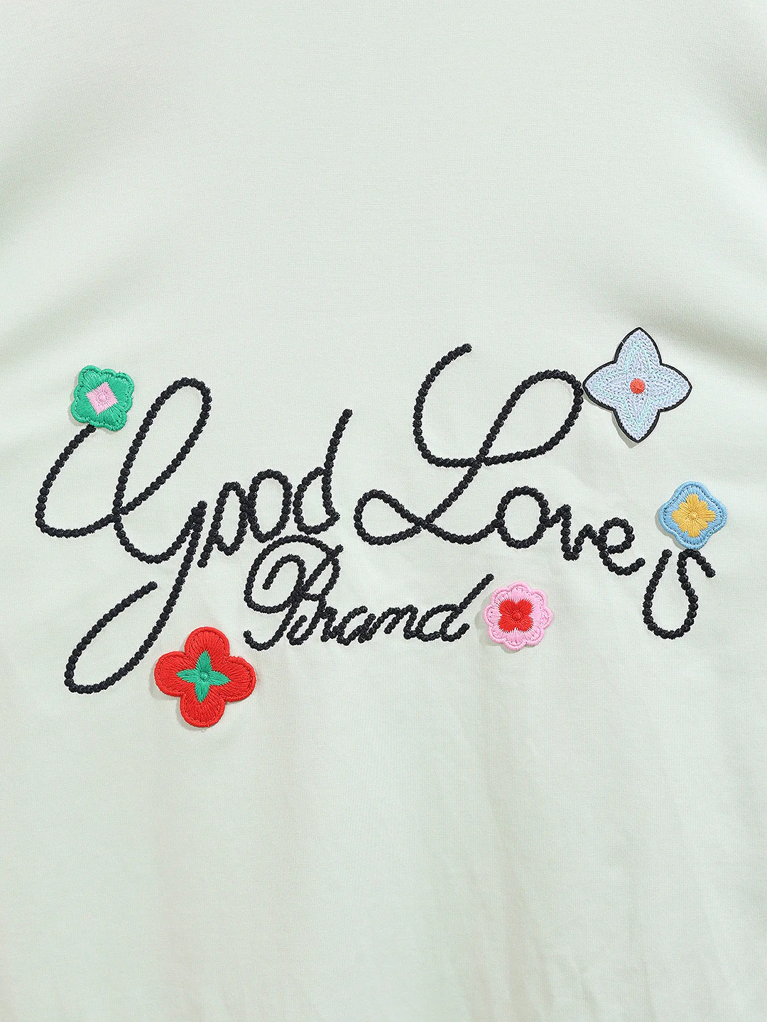 Men's Green Relaxed Fit Embroided 240 GSM Resort Wear T-Shirt - Image 7
