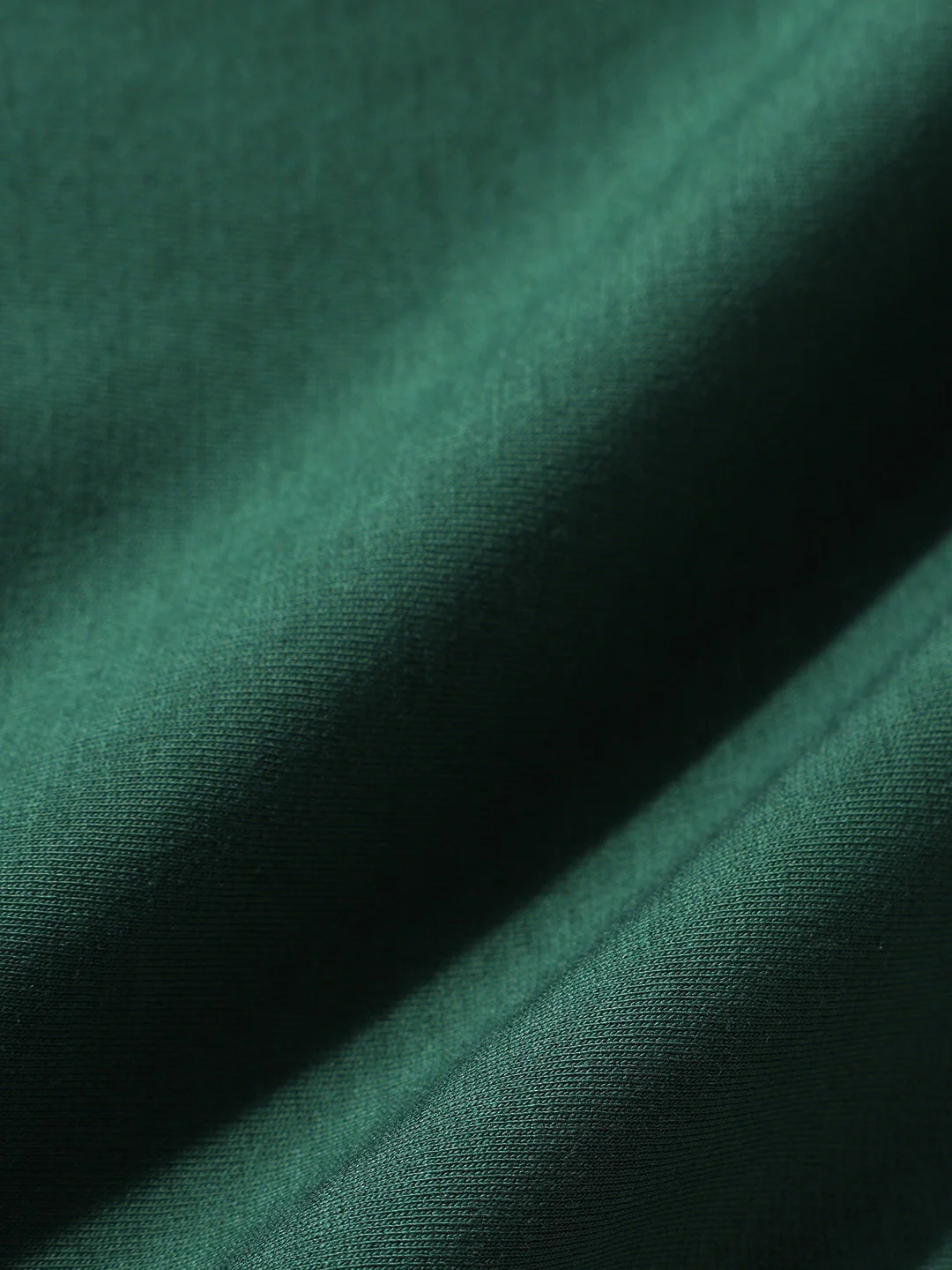 Men's Green Relaxed Fit Embroided 240 GSM Resort Wear T-Shirt - Image 8