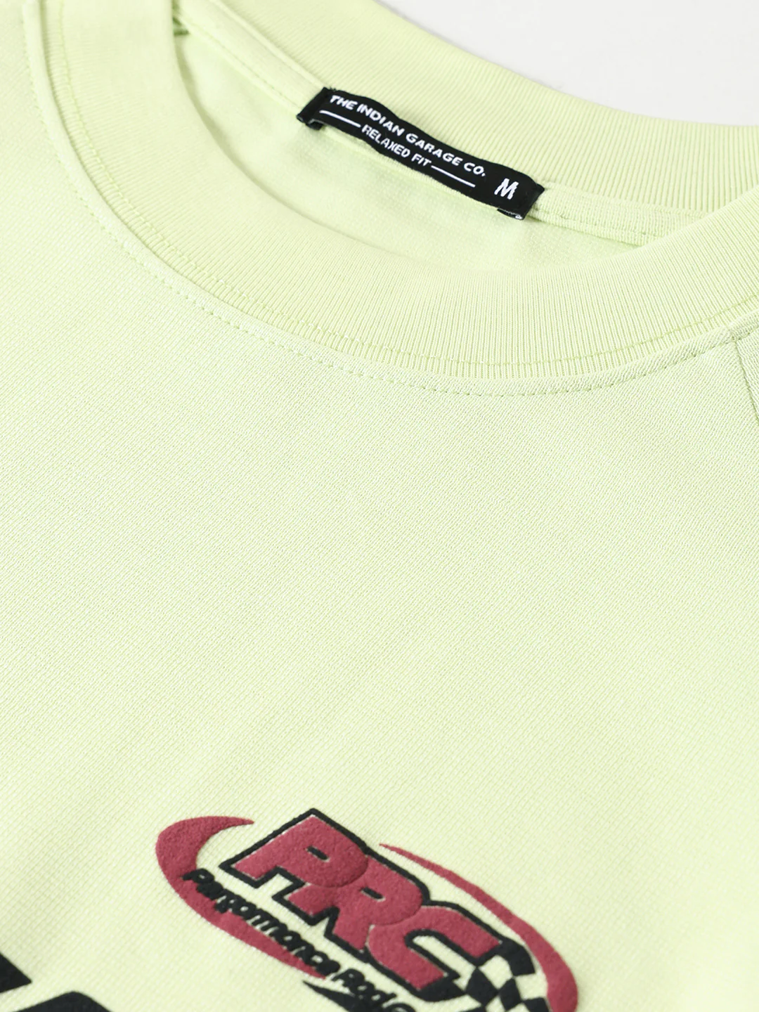 Men's Green Relaxed Fit Graphic Printed 240 GSM Street Wear T-Shirt - Image 9