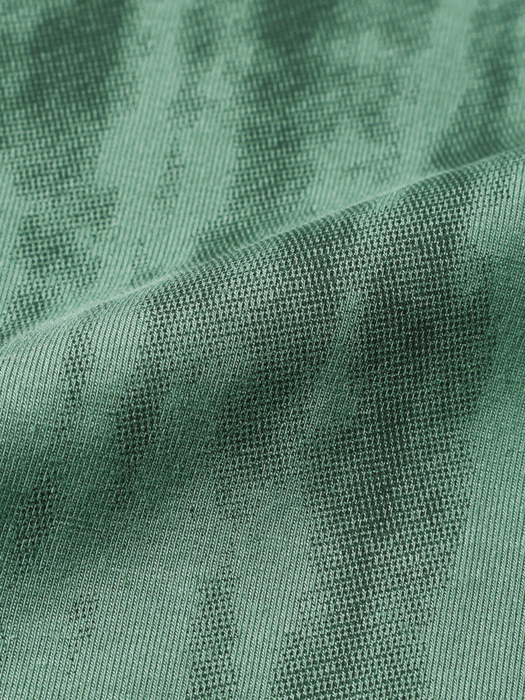 Men's Green Relaxed Fit Printed Casual T-Shirts - Image 7