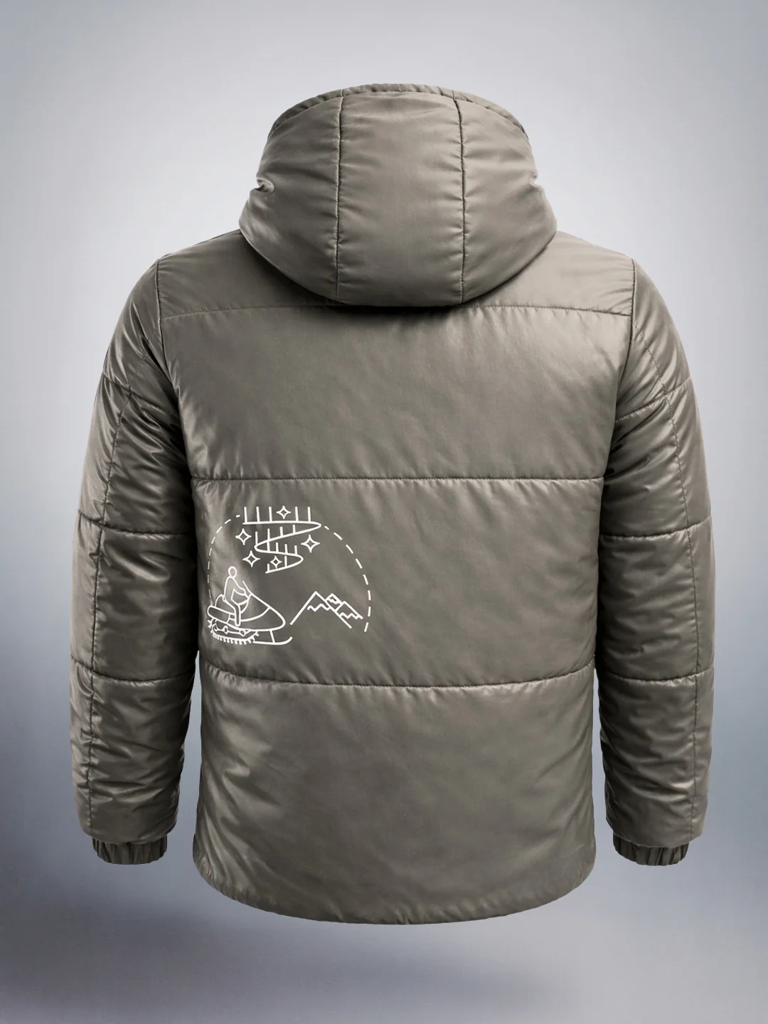 Men's Green Relaxed Fit Solid Casual Jacket - Image 4
