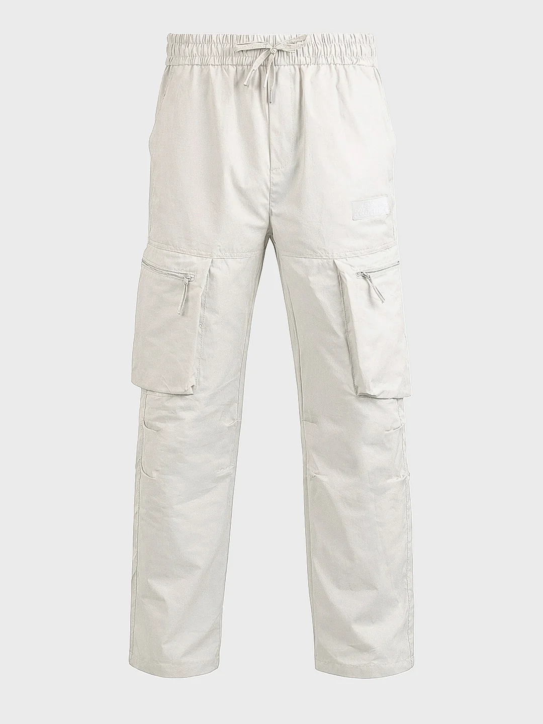 Men's Green Relaxed Fit Solid Utility Cargo - Image 6