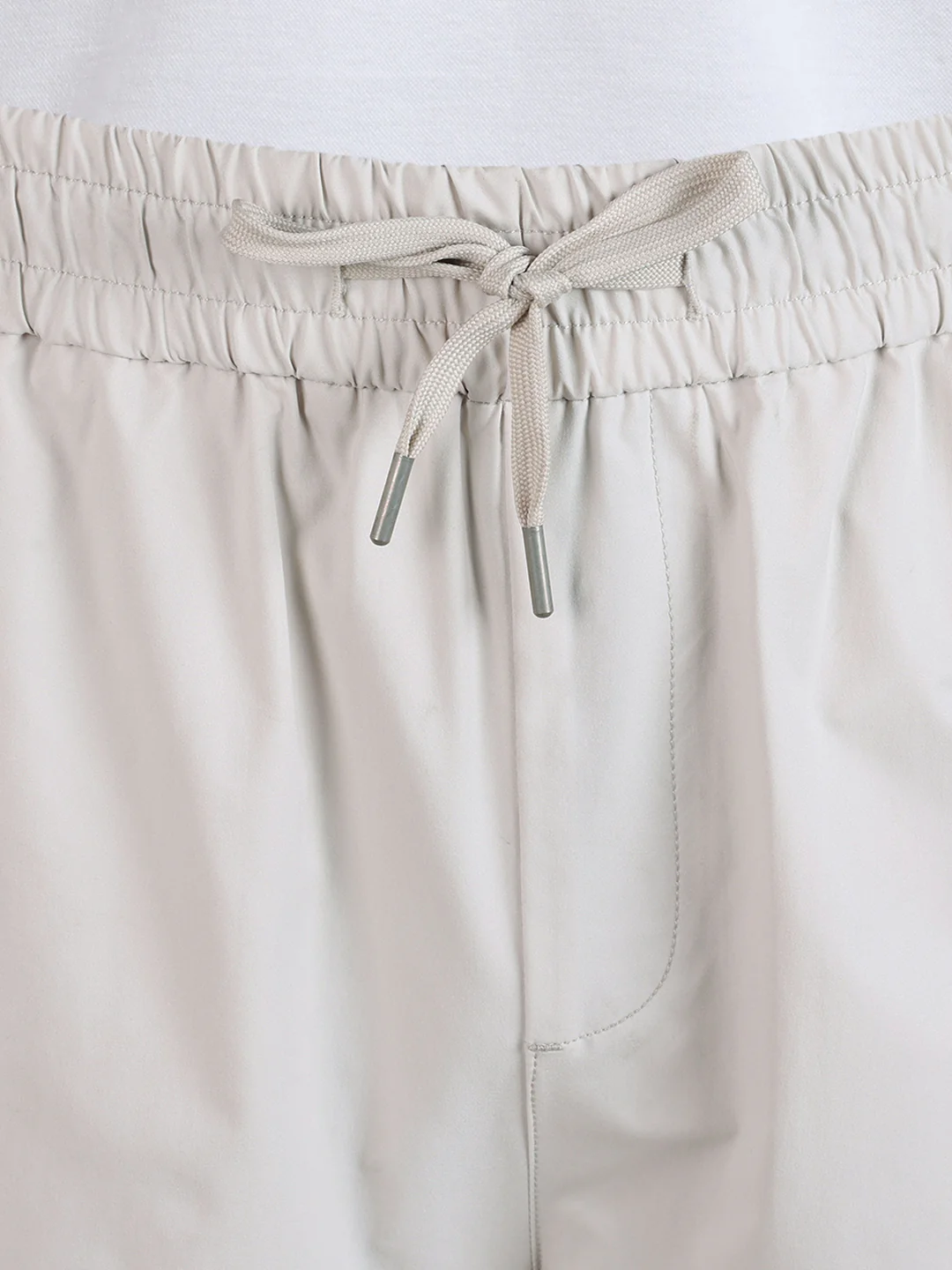 Men's Green Relaxed Fit Solid Utility Cargo - Image 8