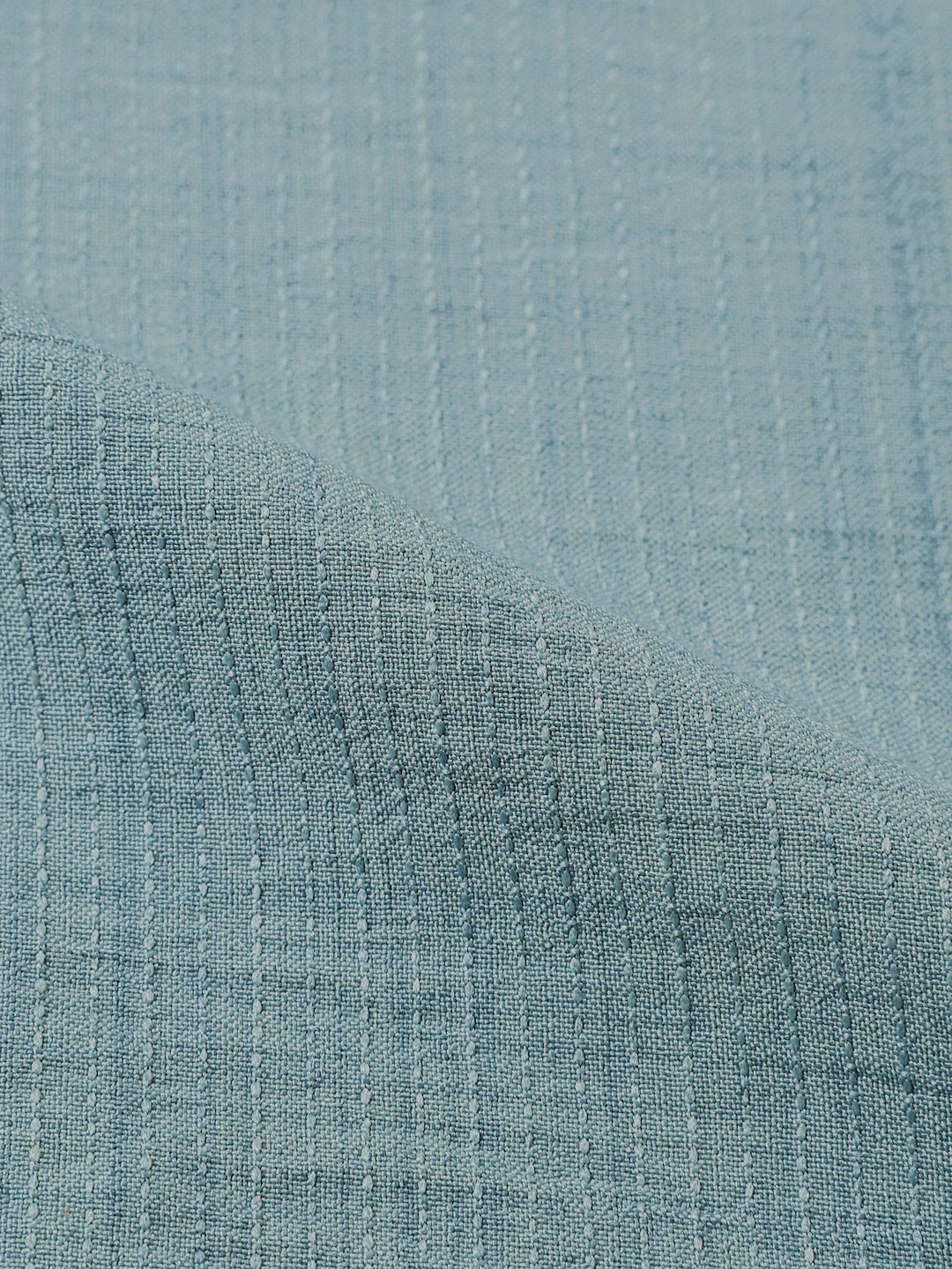Men's Green Relaxed Fit Textured Casual Shirt - Image 6