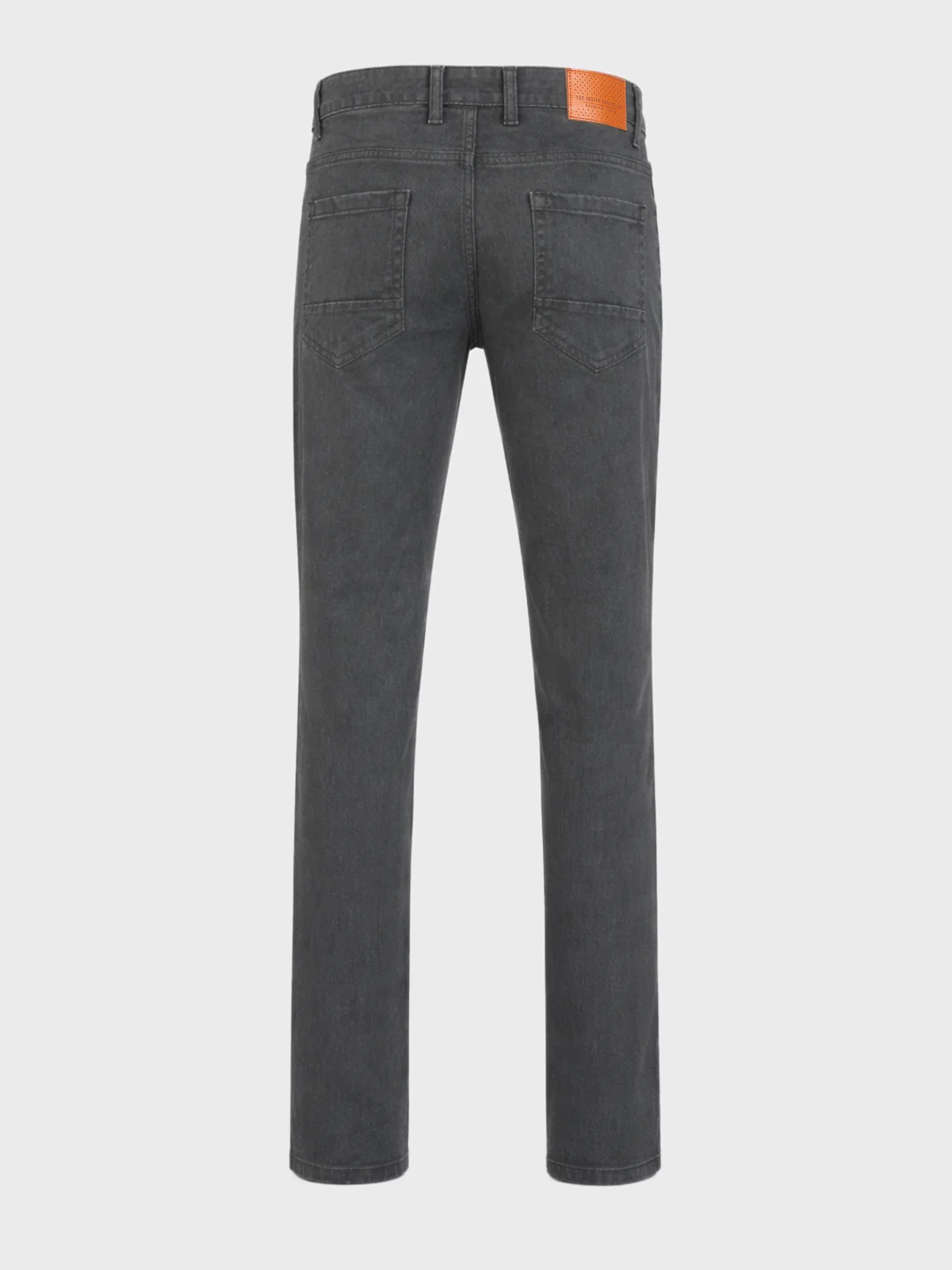 Men's Green Slim Fit Solid Casual Jeans - Image 5