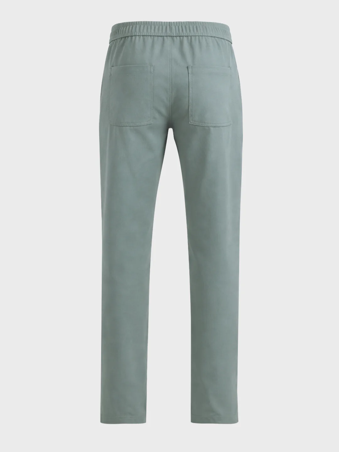 Men's Green Slim Fit Solid Utility Cargo - Image 7