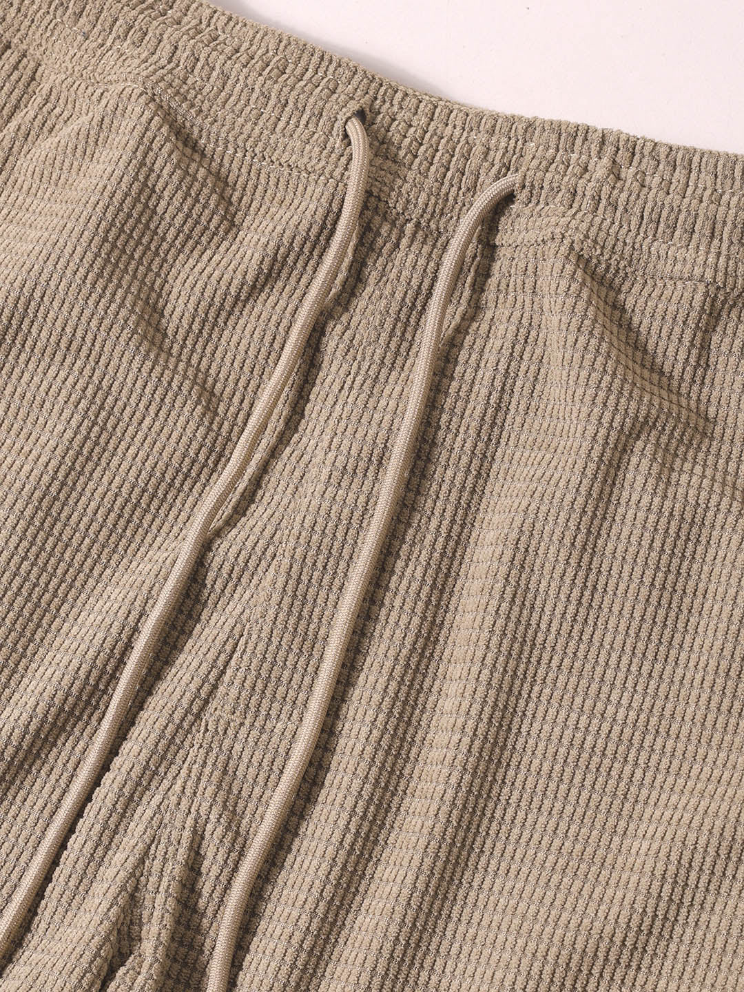 Men's Grey Baggy Fit Textured Utility Cargo - Image 7